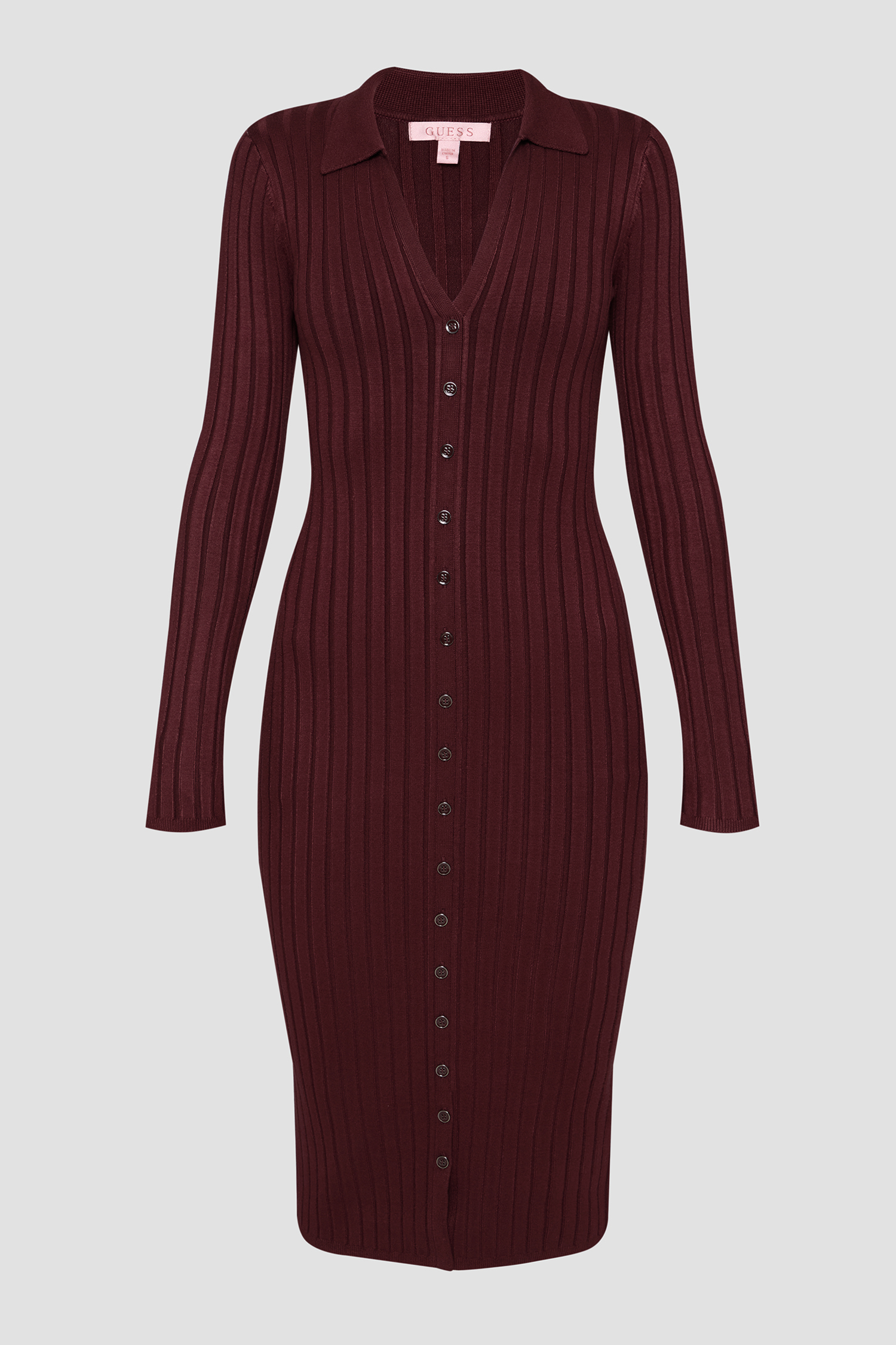 Жіноча бордова сукня Guess W5BK60.Z2YJ2;G1G5
