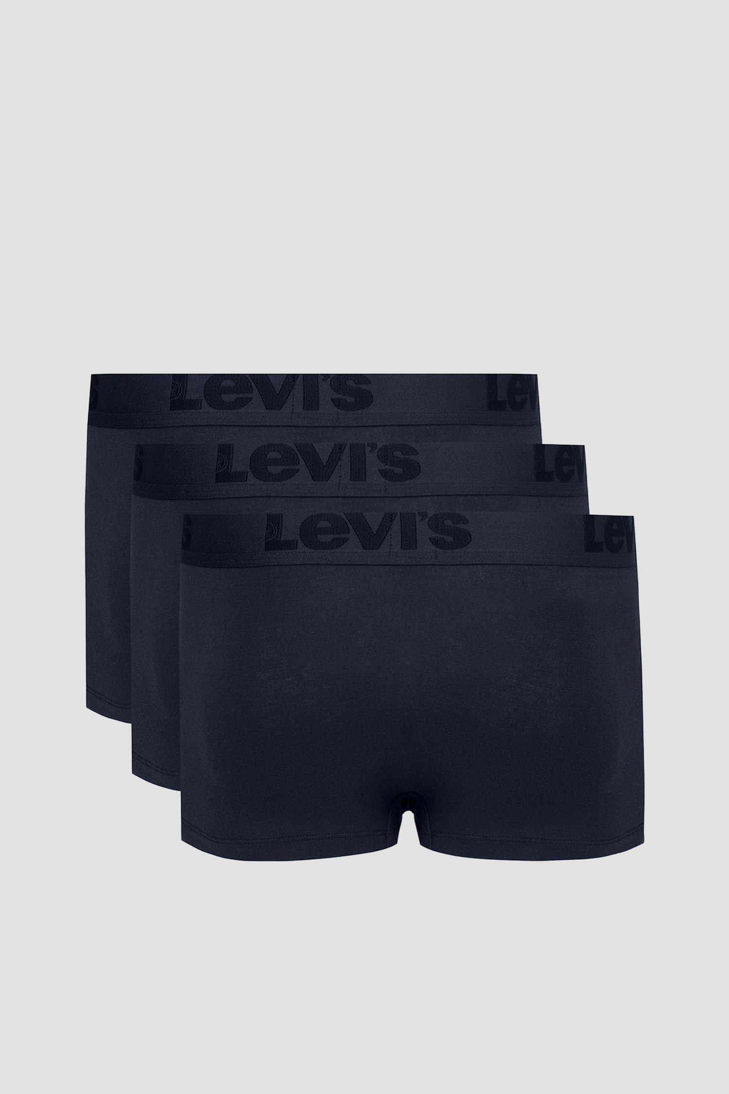 Мужские темно-синие трусы (3 шт) Levi’s® 905042001;002