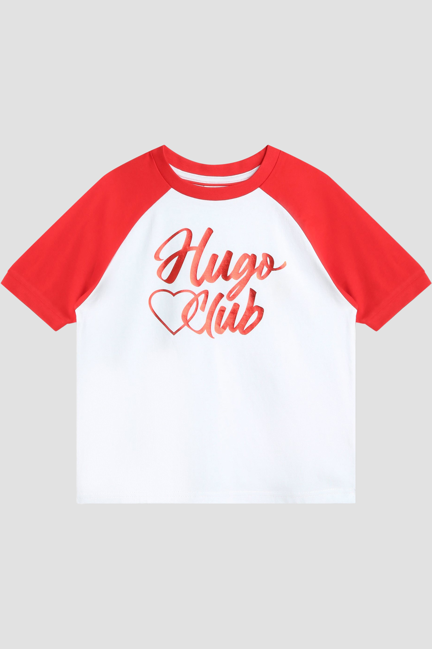 Дитяча біла футболка HUGO kids G00089;10P
