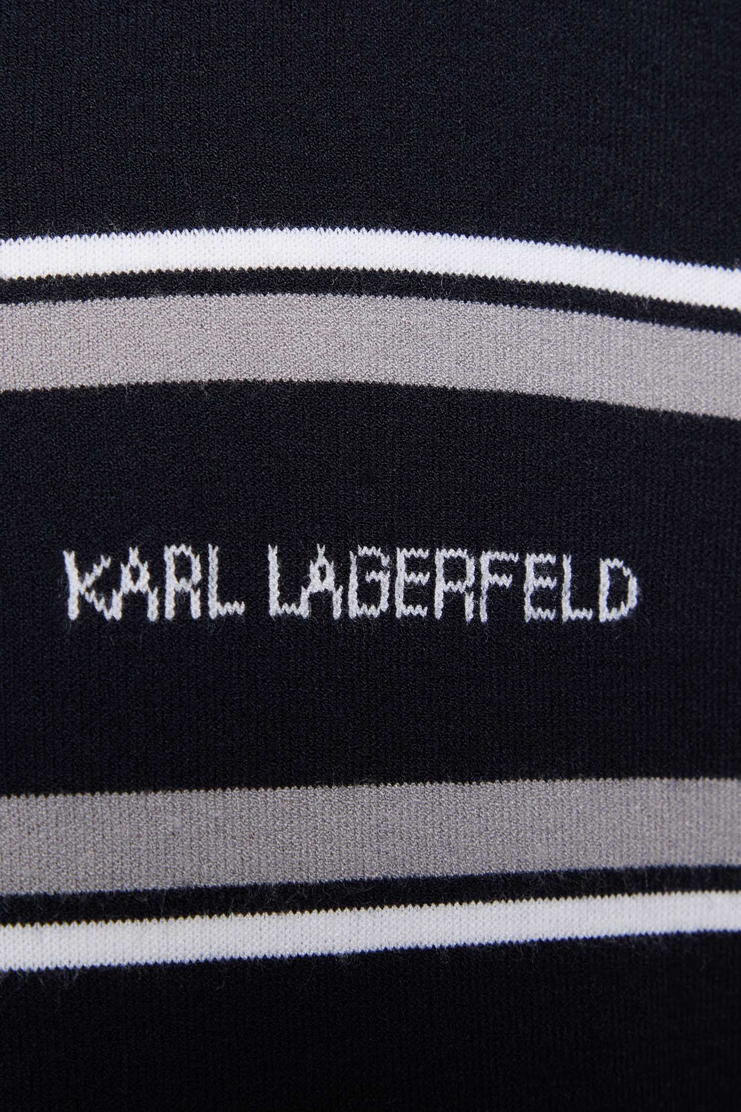 Мужской темно-синий джемпер Karl Lagerfeld 561302.655010;690