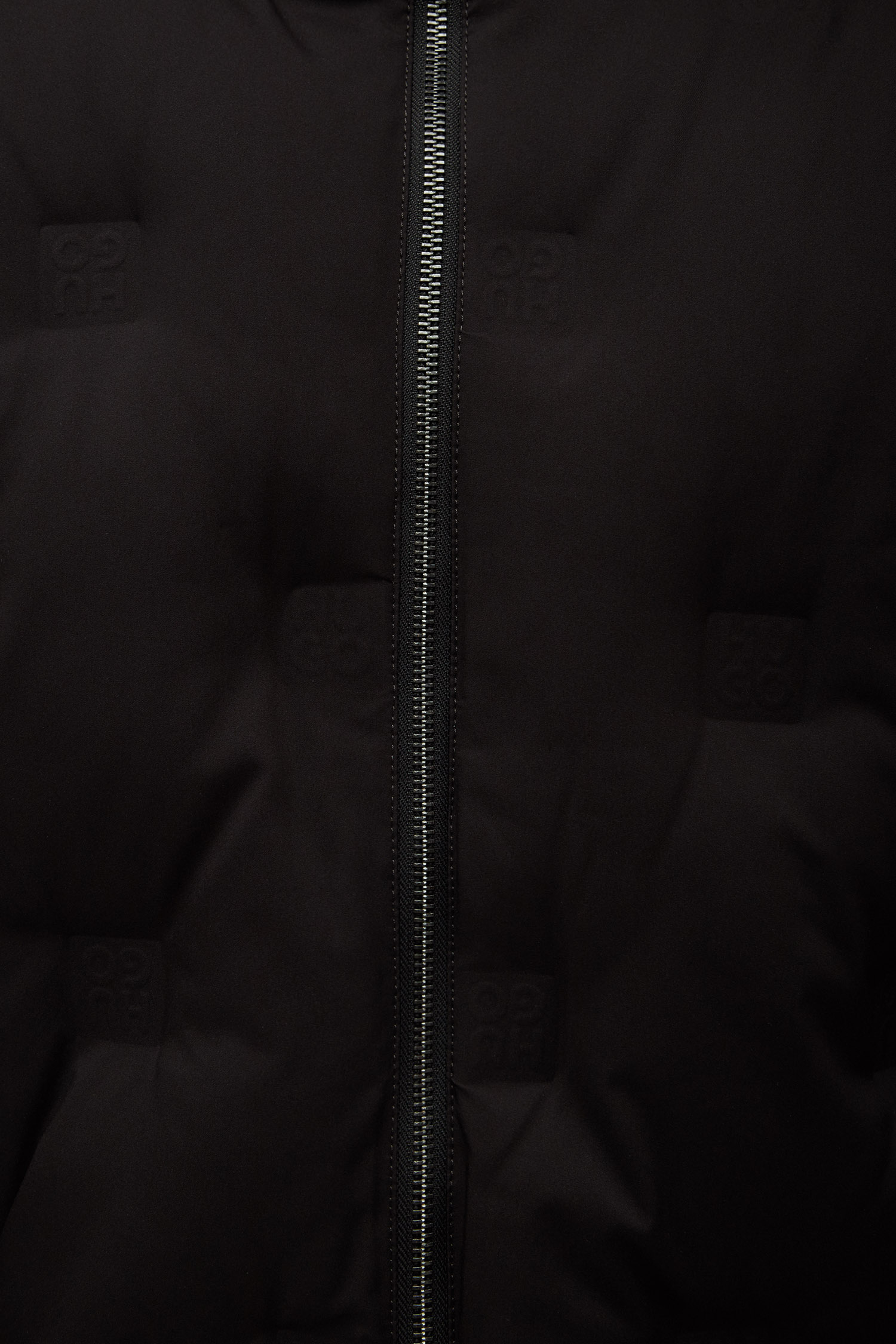 Жіноча чорна куртка з візерунком HUGO 50523657;001