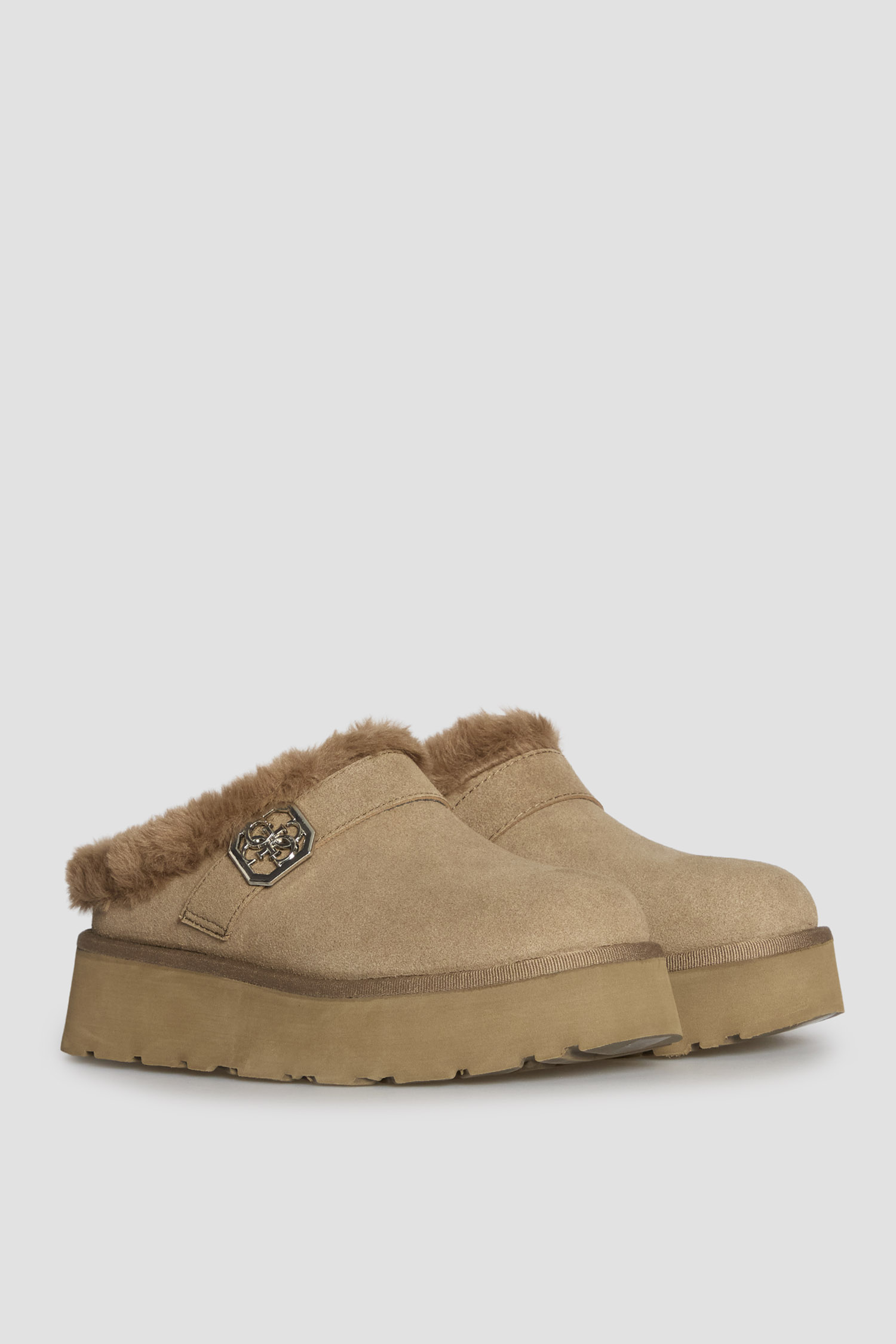 Женские оливковые клоги Guess FLFDOC.ESU06;GREEN