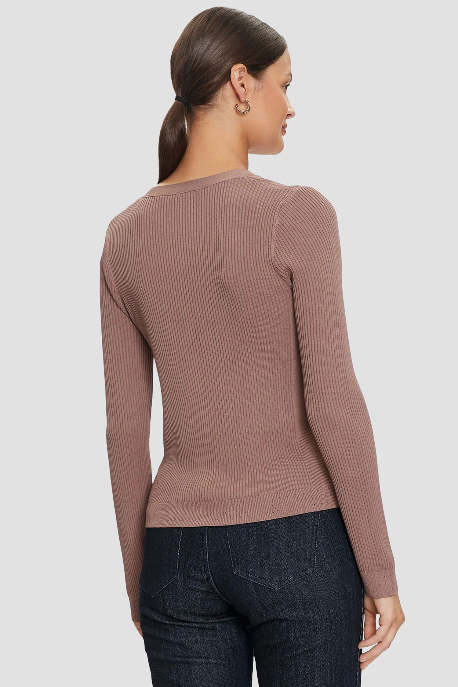 Женский коричневый кардиган Guess W4GR41.Z2U00;G9K6