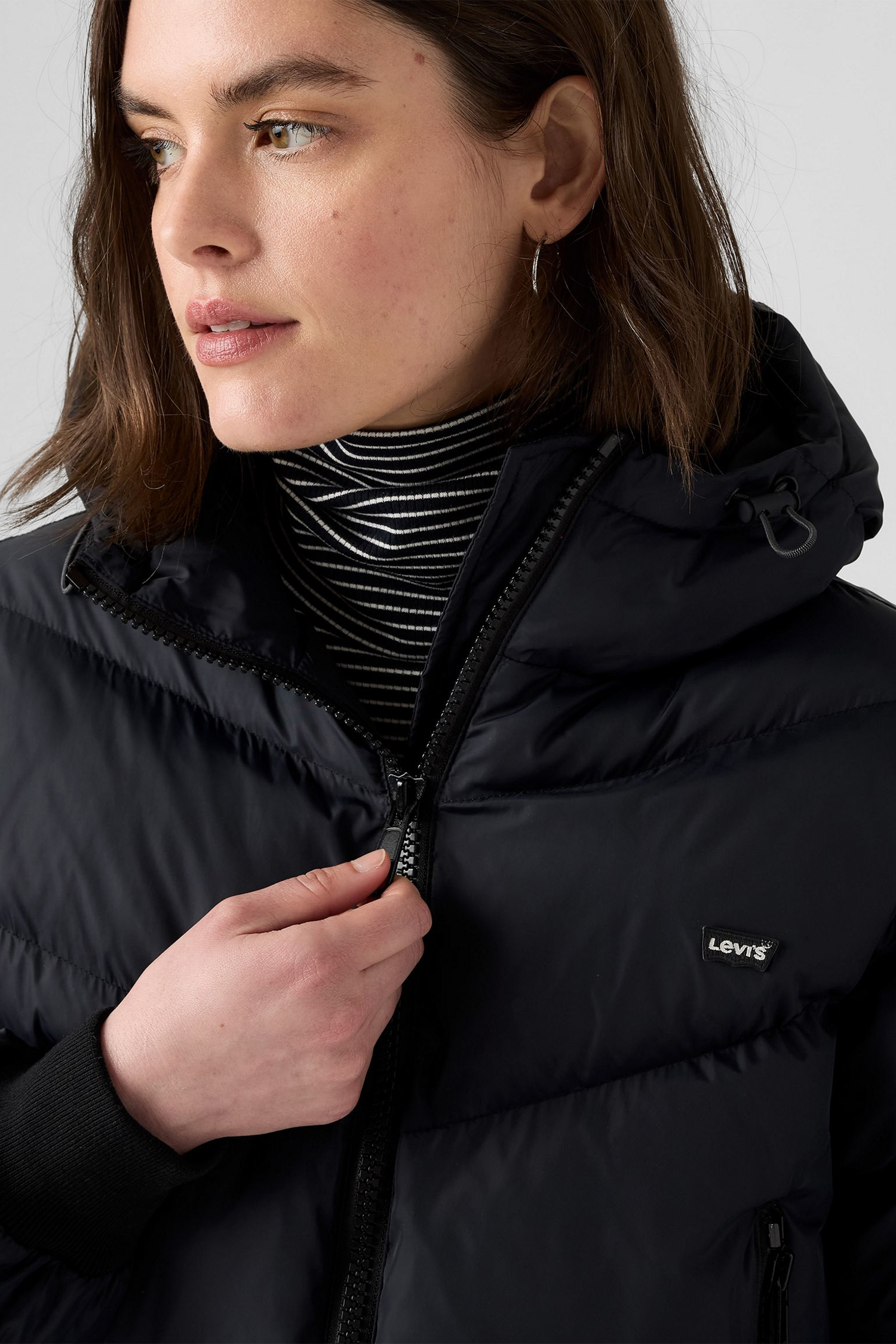 Женская черная куртка Levi’s® 003FW;0000