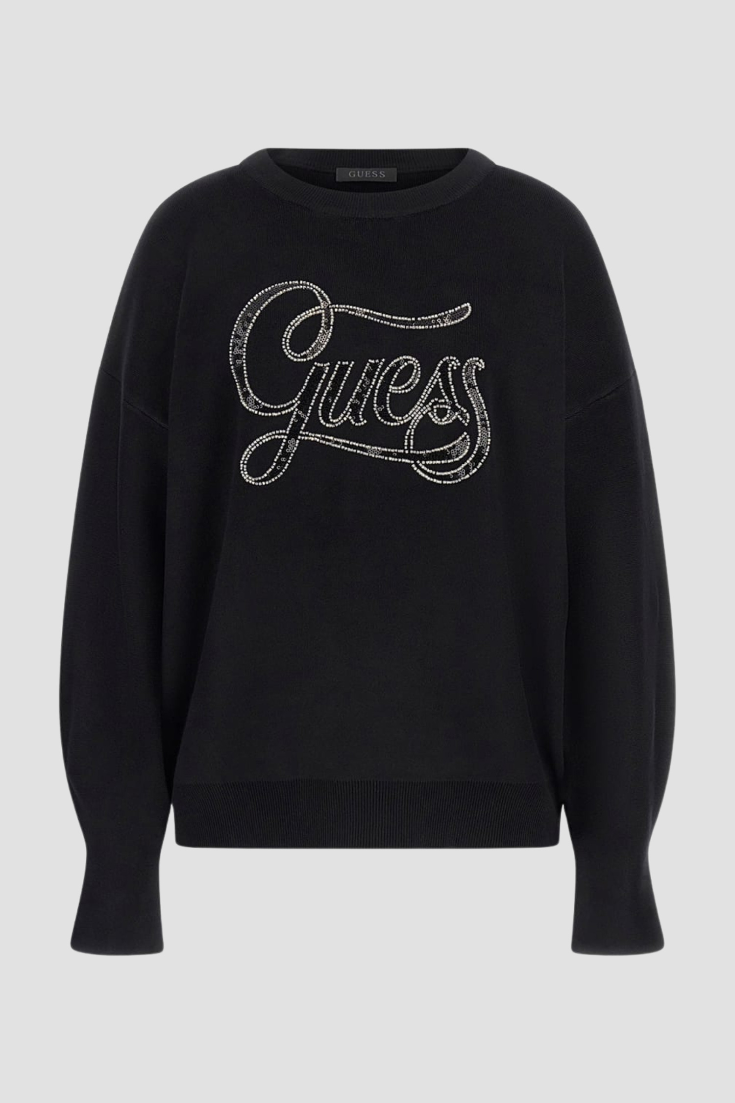 Жіночий чорний джемпер Guess W4BR07.Z26I2;JBLK
