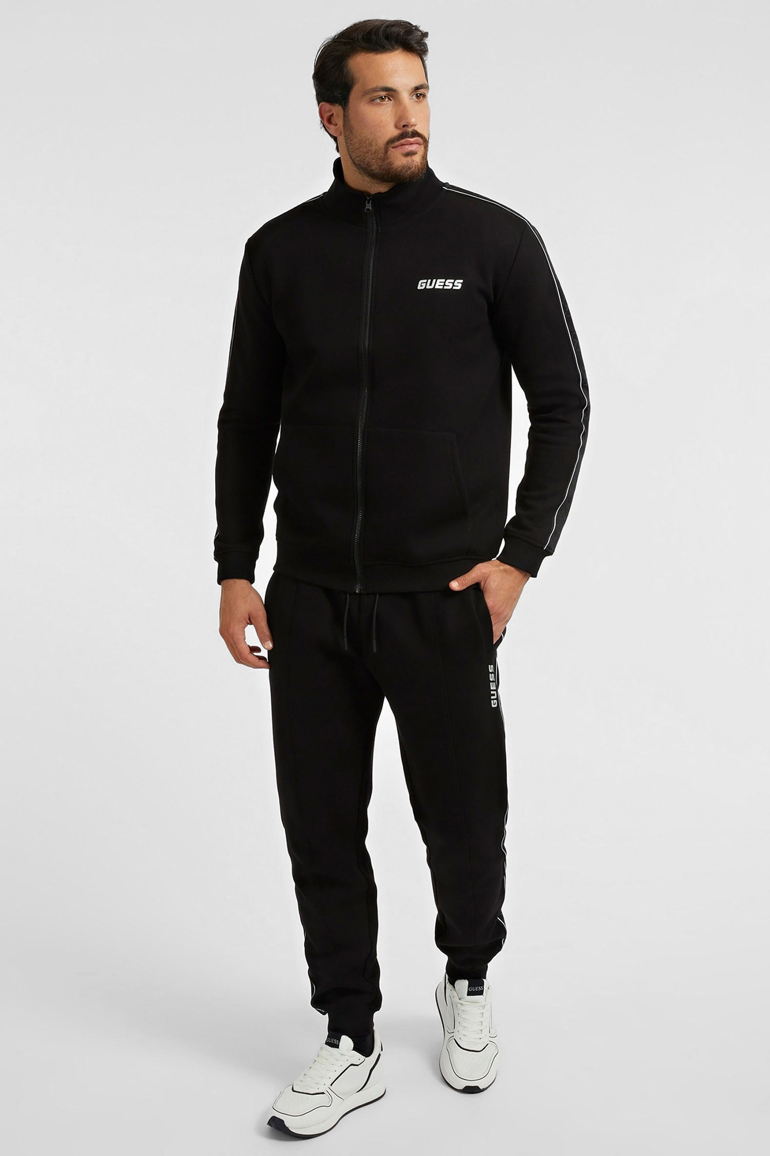 Мужские черные спортивные брюки Guess Z2YB09.KB3P2;JBLK