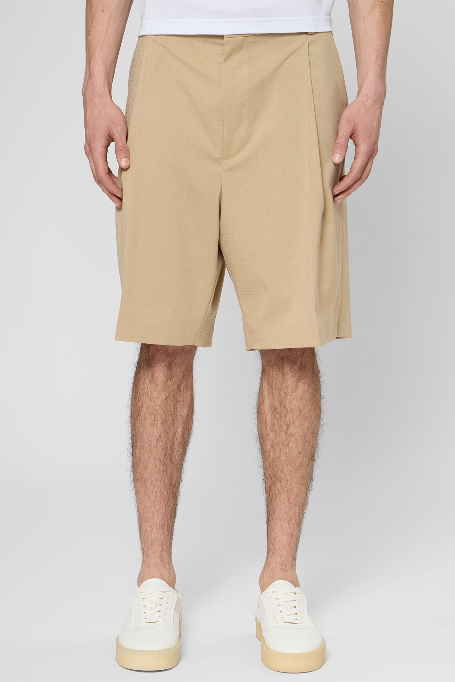 Чоловічі бежеві шорти HUGO 50554659;269