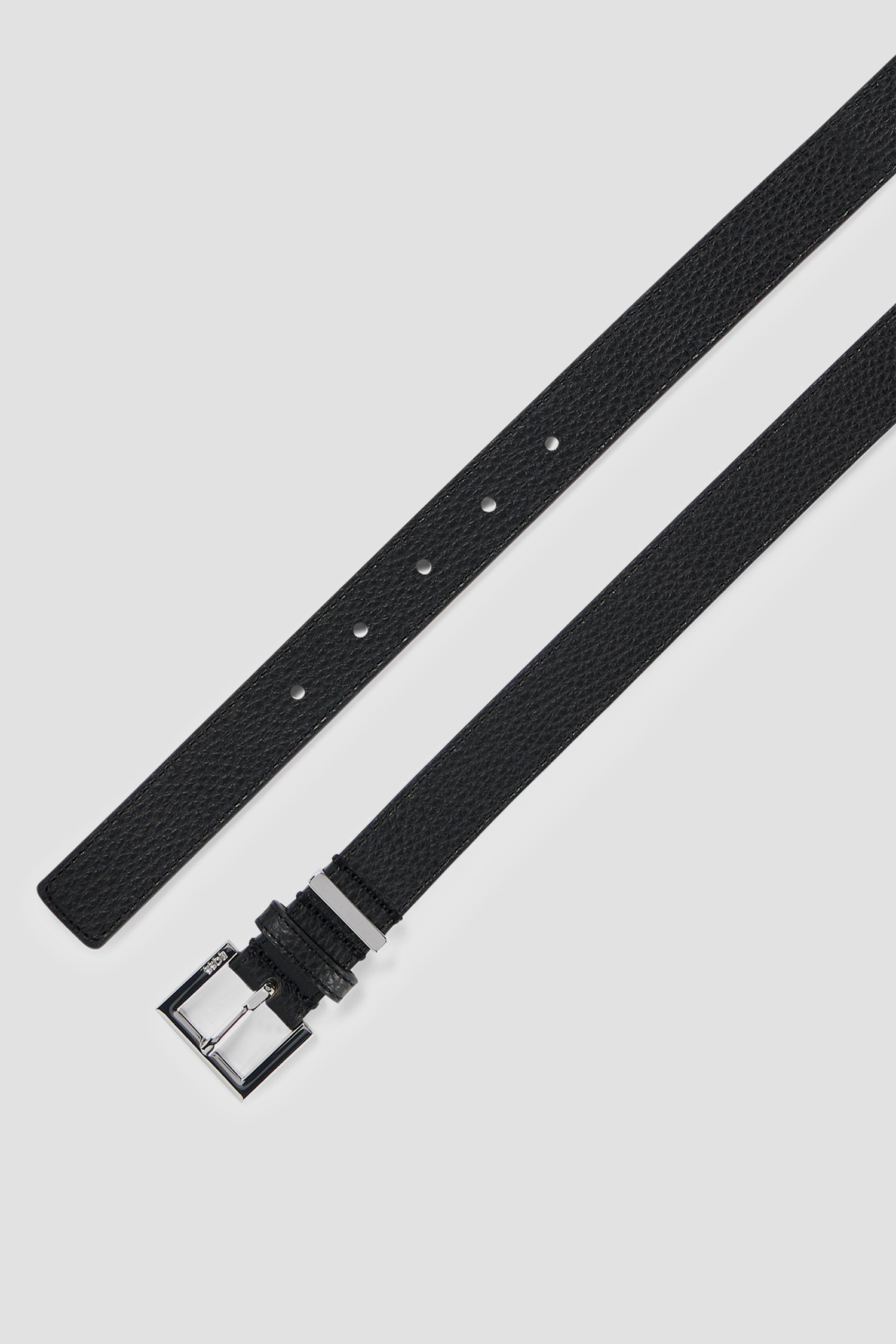 Женский черный кожаный ремень BOSS 50512949;001