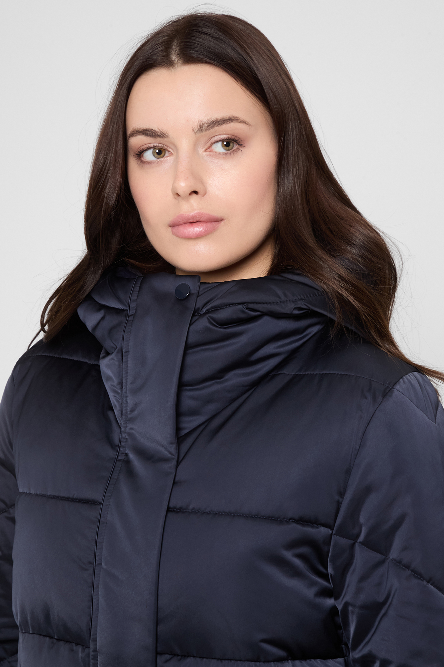 Женская темно-синяя куртка BOSS 50546834;404