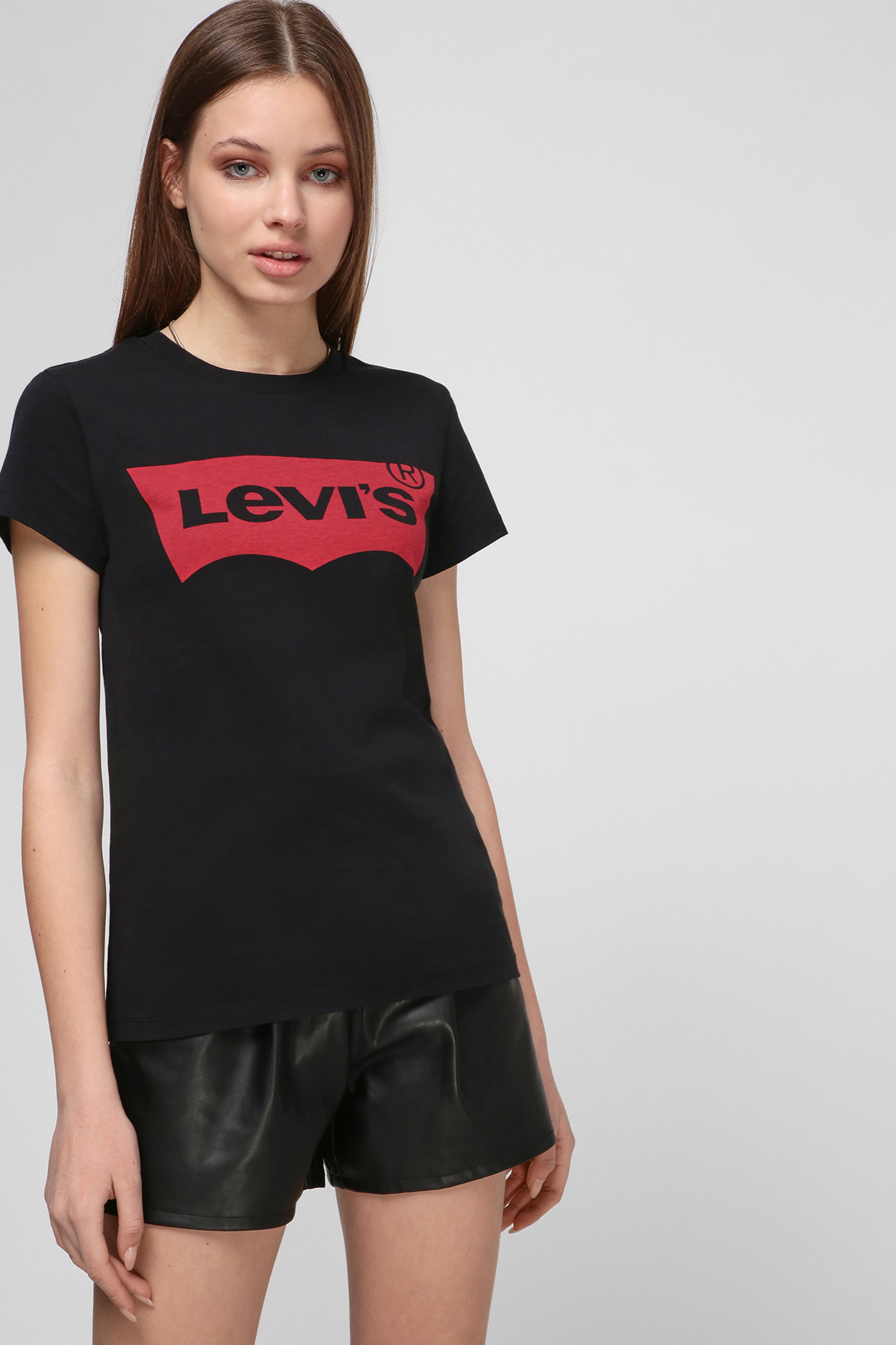 Черная футболка для девушек Levi’s® 17369;0201