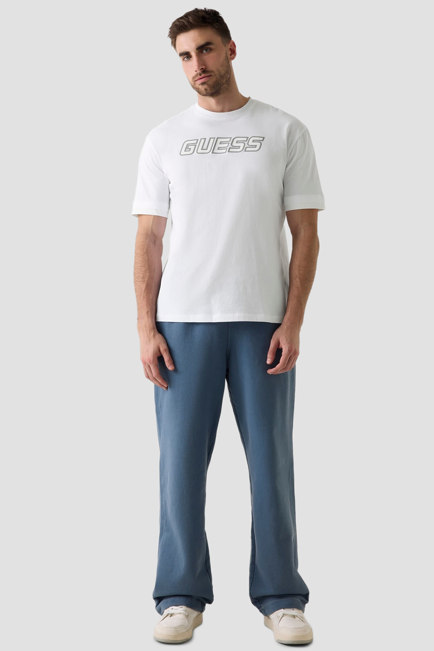 Мужская белая футболка Guess Z6GI01.K2835;G011