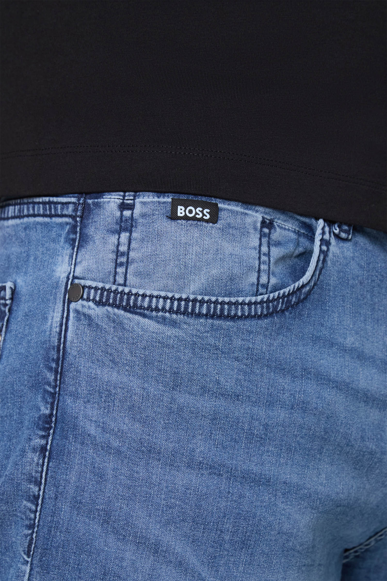 Мужские синие джинсы BOSS 50544925;424