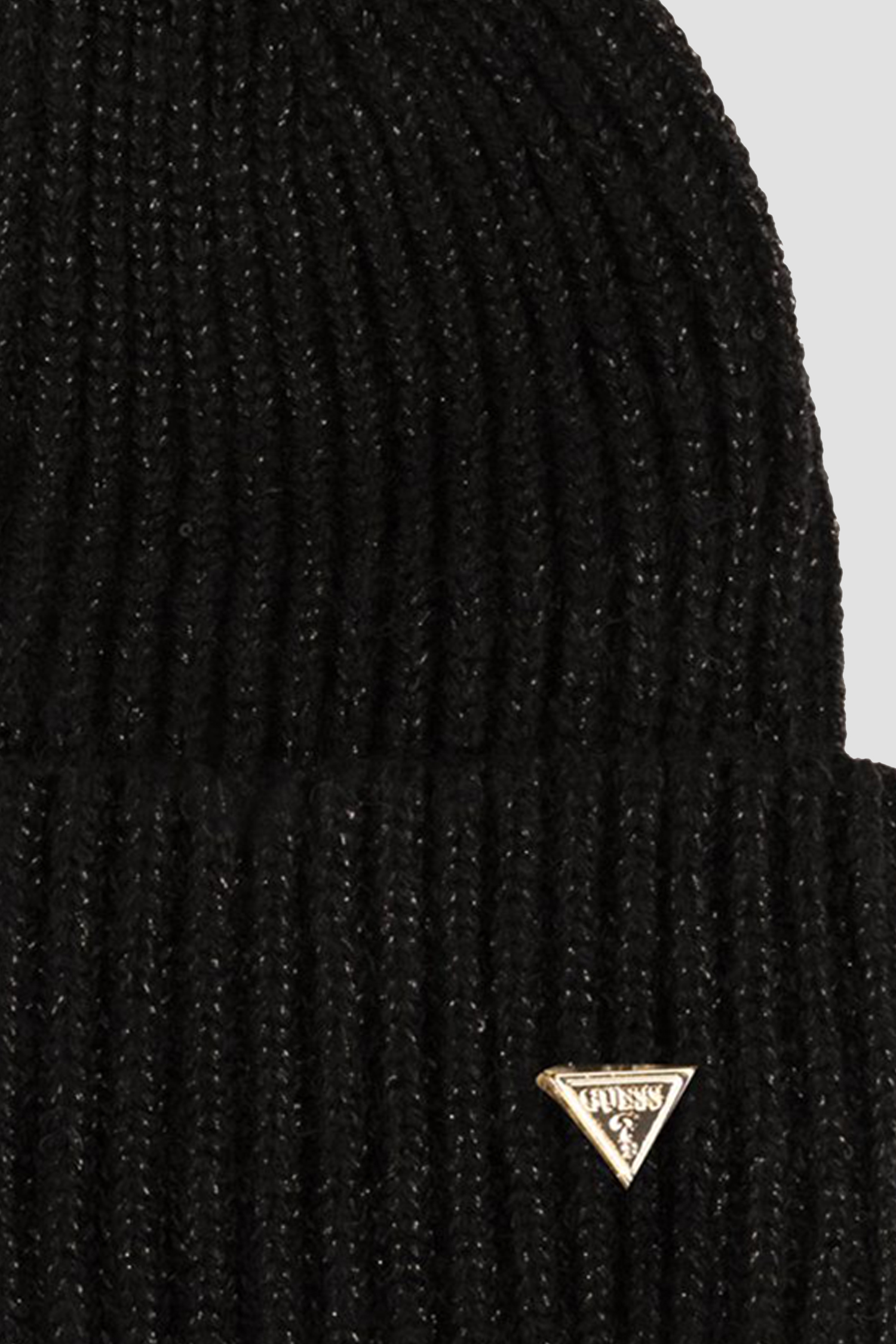 Женская черная шапка Guess AW5236.WOL01;BLA