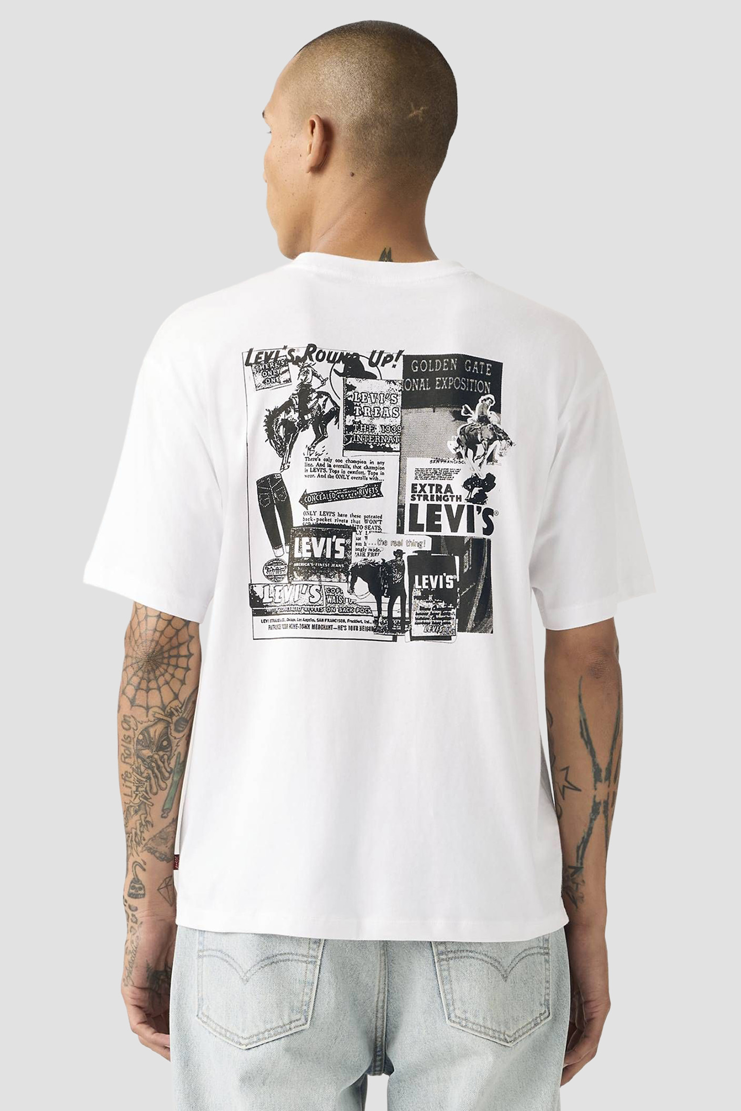 Чоловіча біла футболка Levi’s® 87373;0394