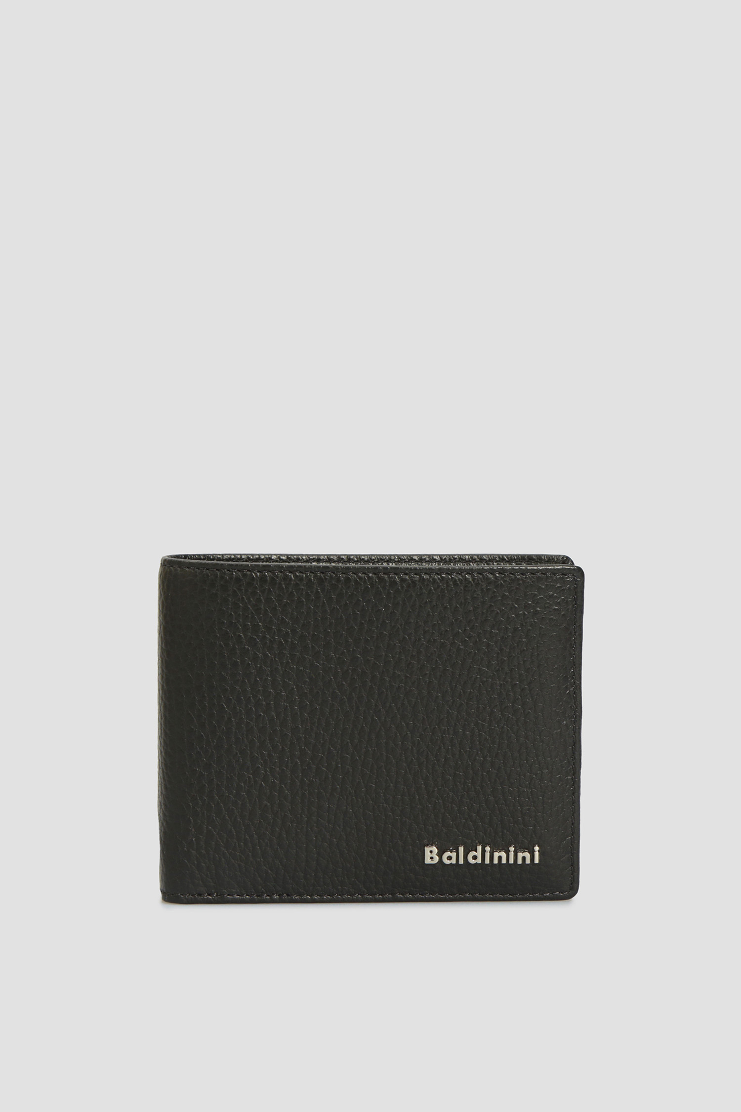 Чоловічий чорний шкіряний гаманець Baldinini Q2B005CERV;0000