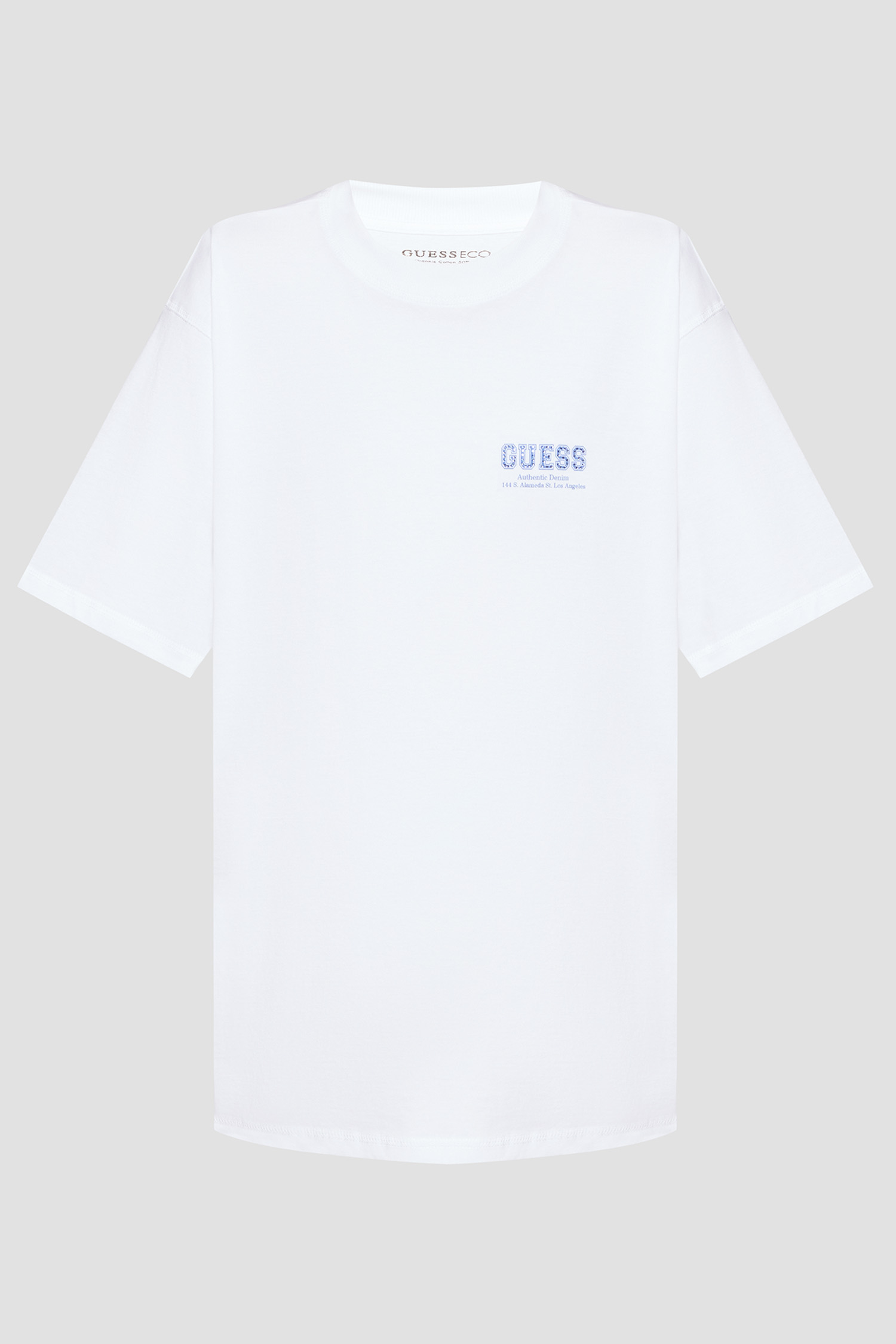 Жіноча біла футболка Guess W5YI10.JA914;F0FA