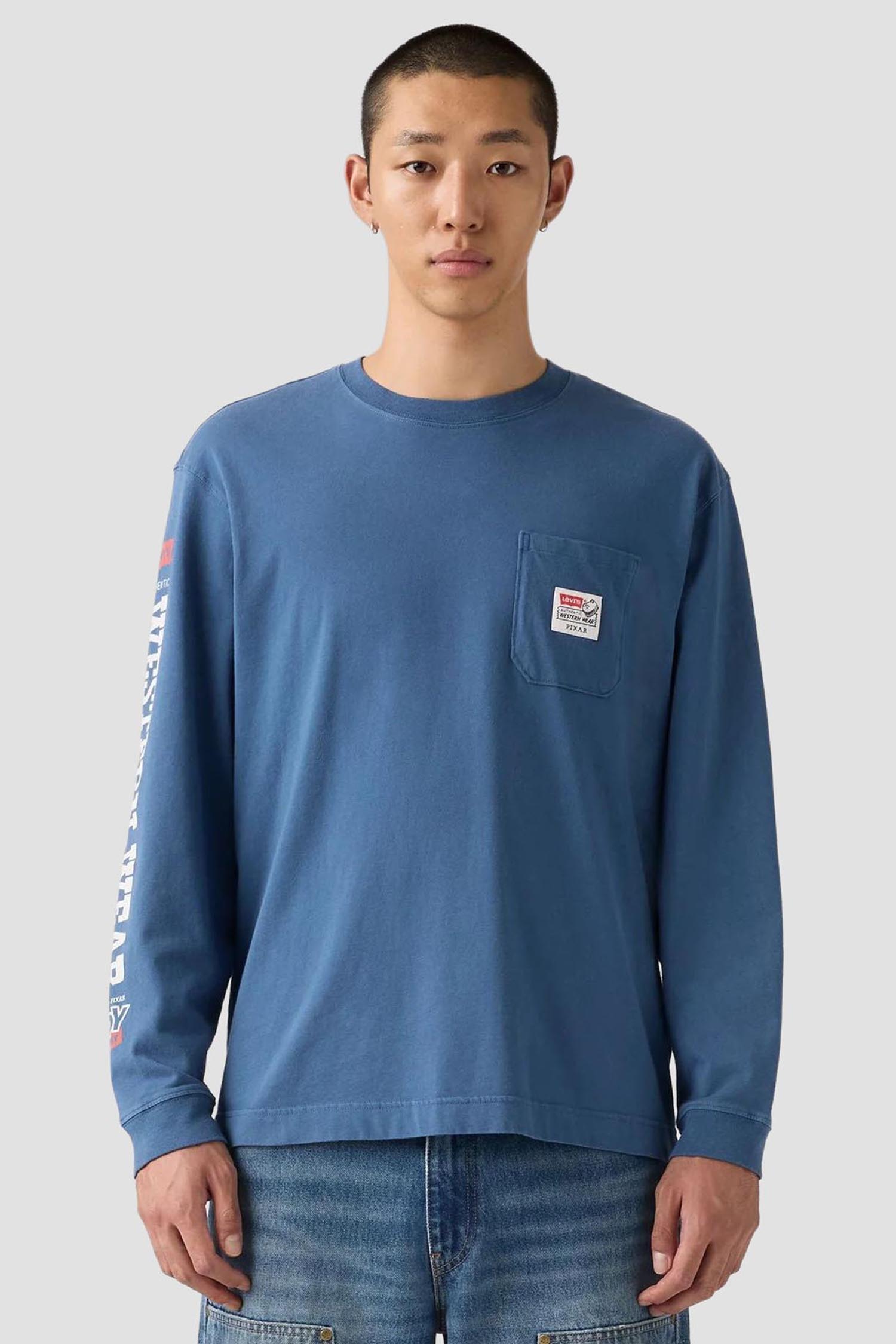 Мужской синий лонгслив Levi's® x Toy Story Levi’s® 0034Q;0000