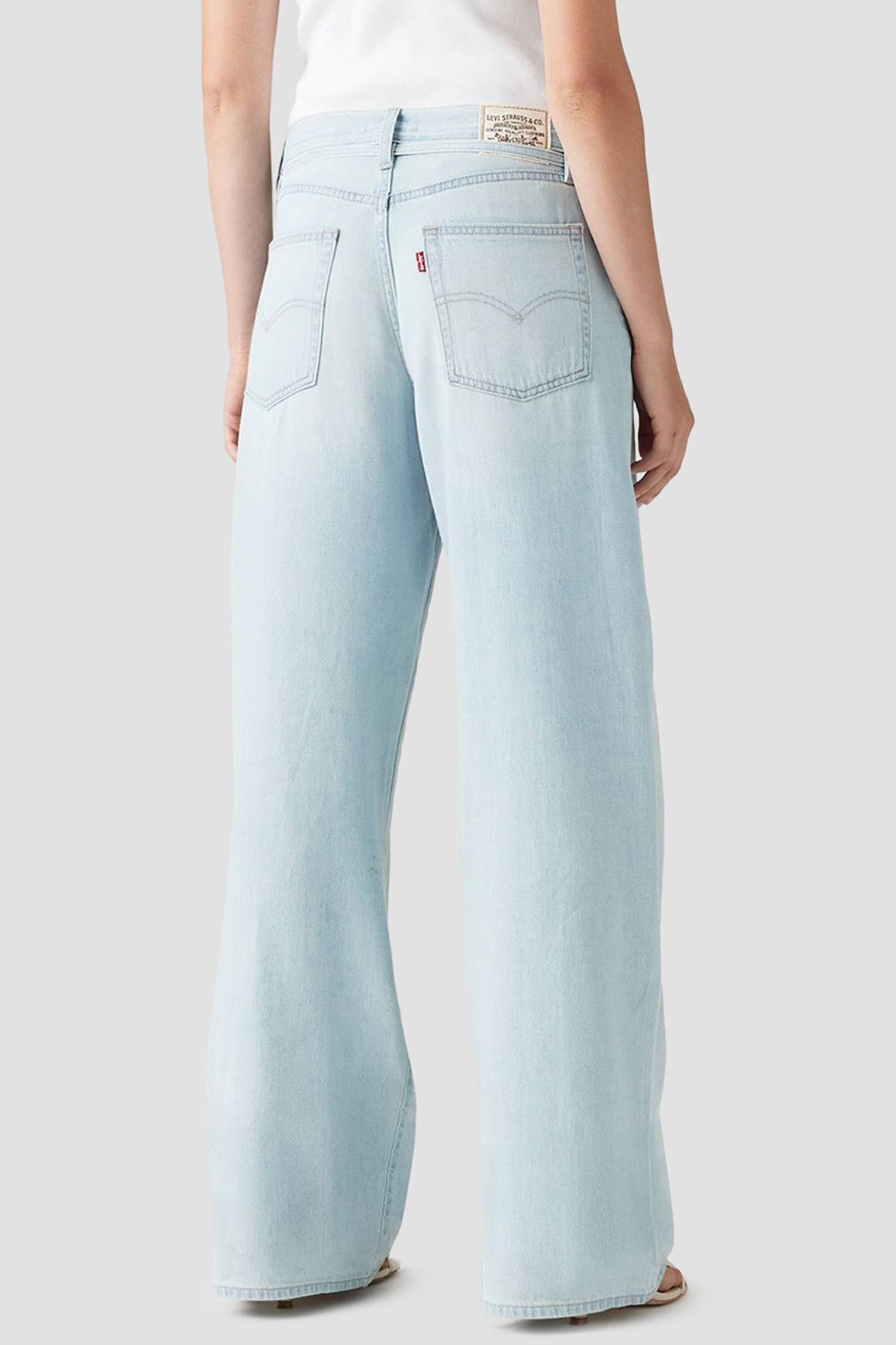 Женские голубые джинсы XL Straight Levi’s® A8701;0008
