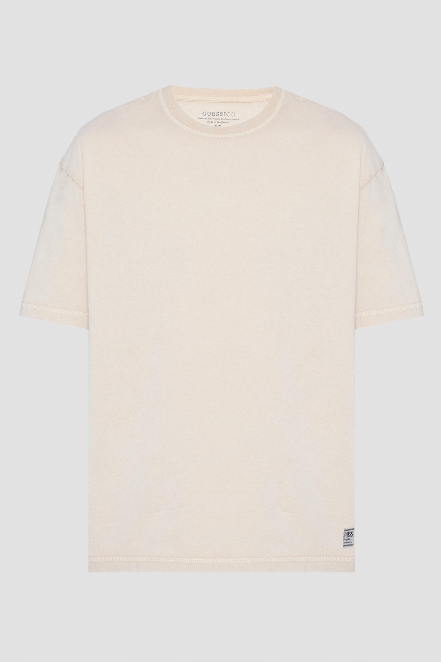 Мужская бежевая футболка Guess M6GI18.K3050;G1FG