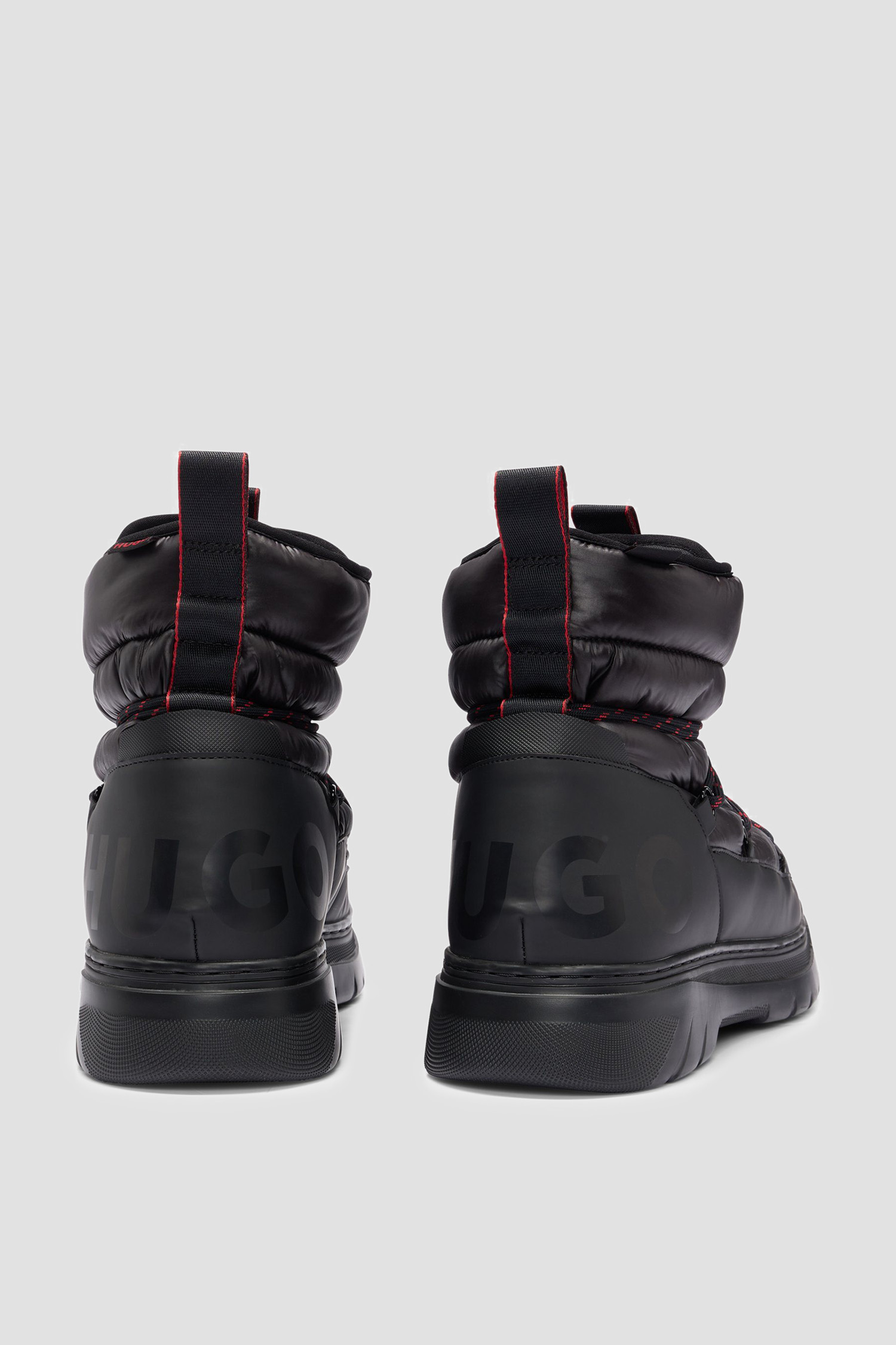 Мужские черные ботинки HUGO 50503938;001