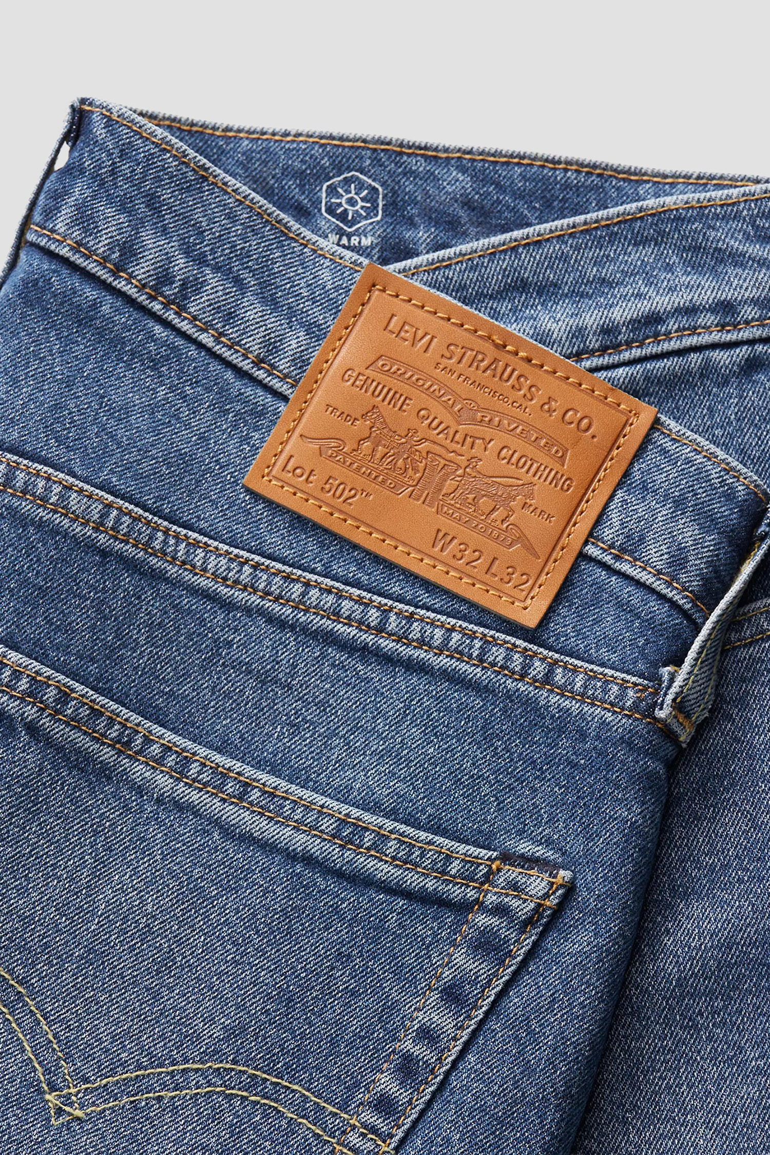 Чоловічі сині джинси 502™ Taper Fit Levi’s® 29507;1464