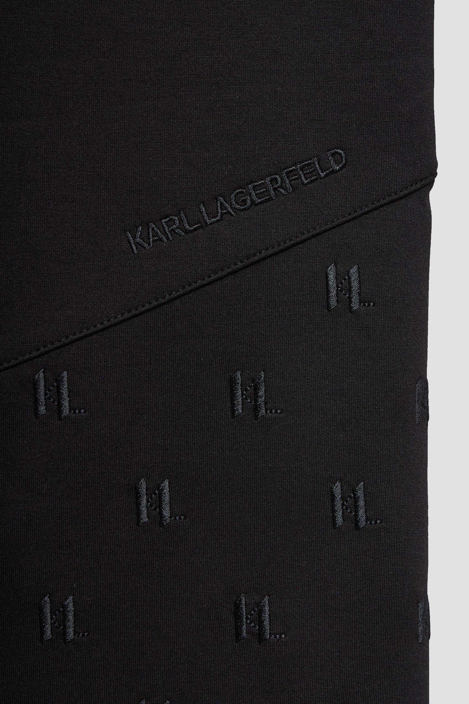 Мужская черная спортивная кофта Karl Lagerfeld 563902.705014;990