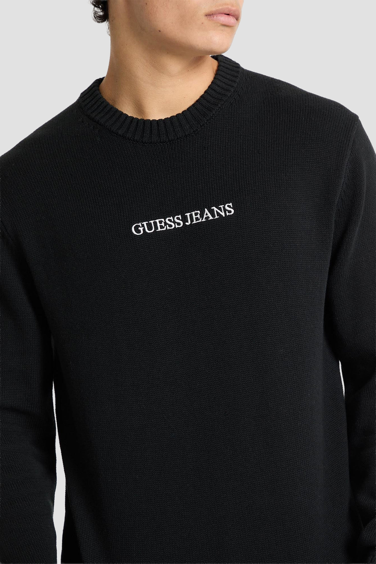 Мужской черный джемпер Guess Jeans M4BR31.Z3HM1;JBLK