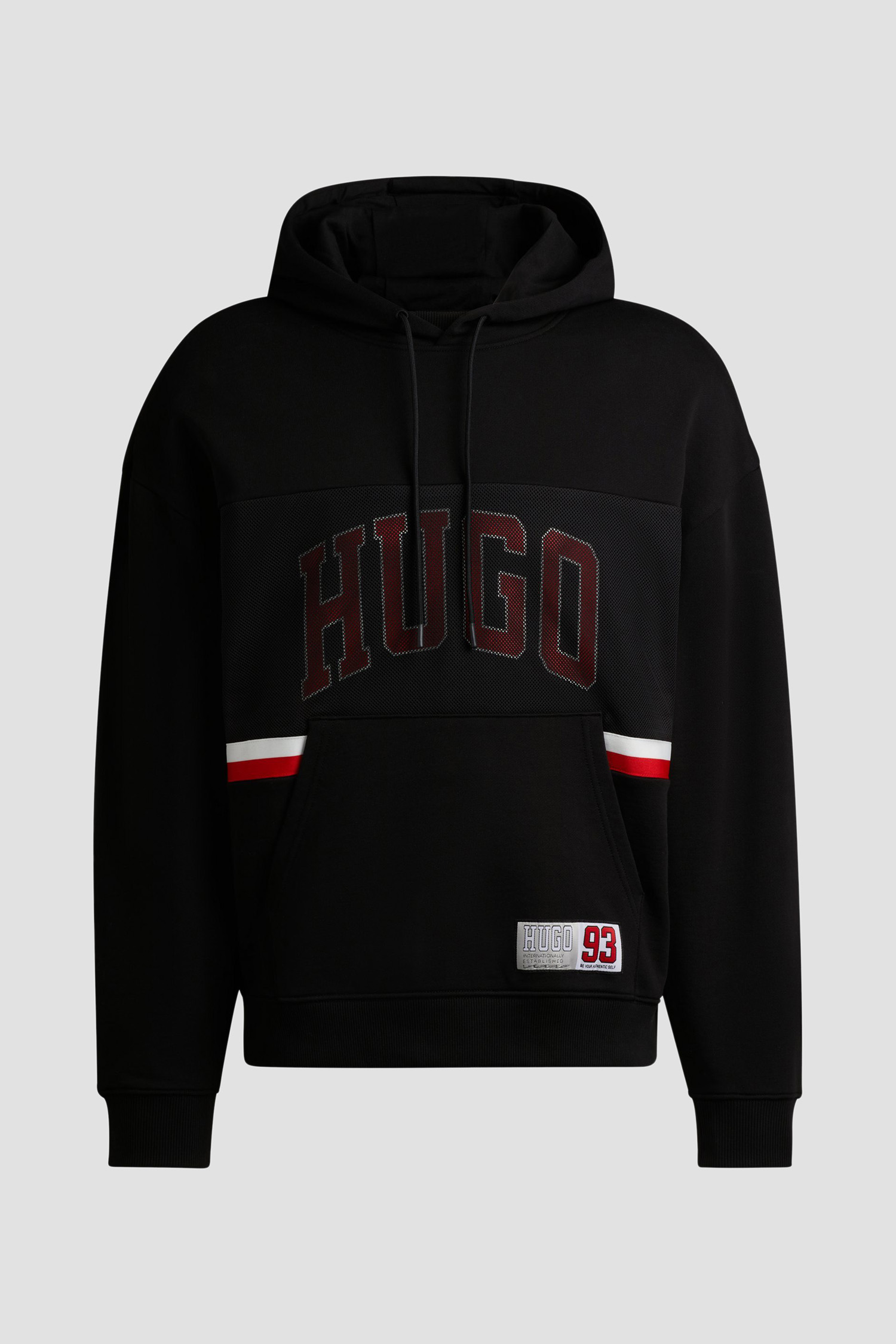 Чоловіче чорне худі HUGO 50510166;001