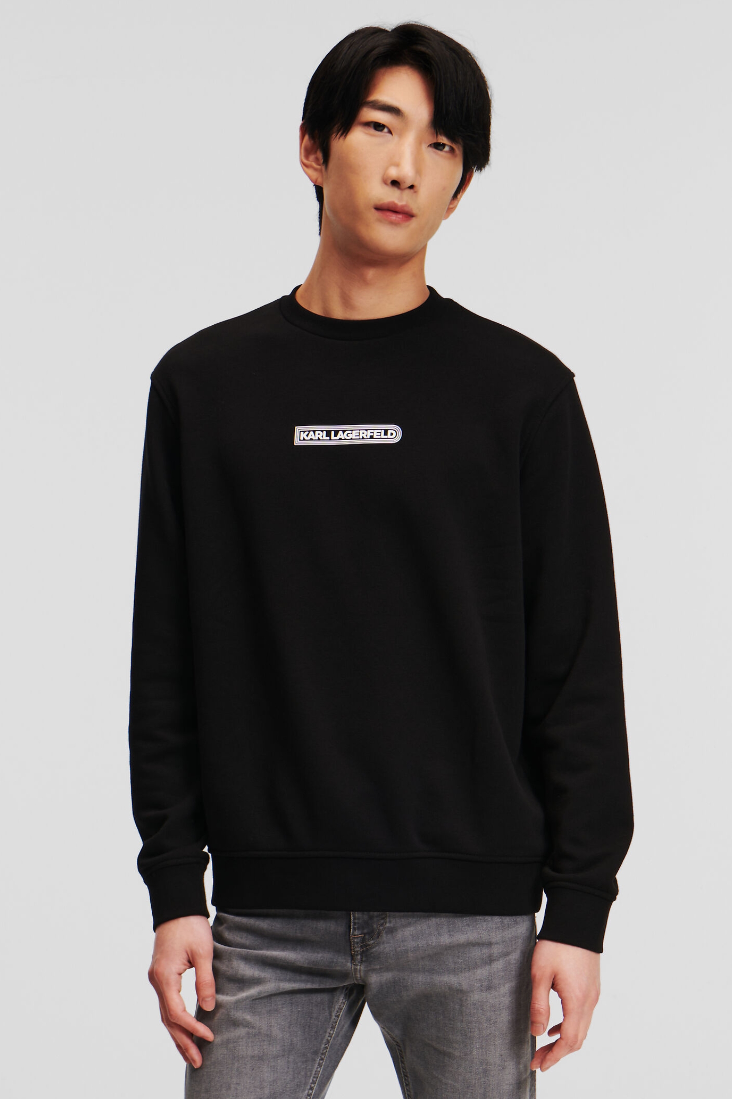 Чоловічий чорний світшот Karl Lagerfeld 543910.705089;990
