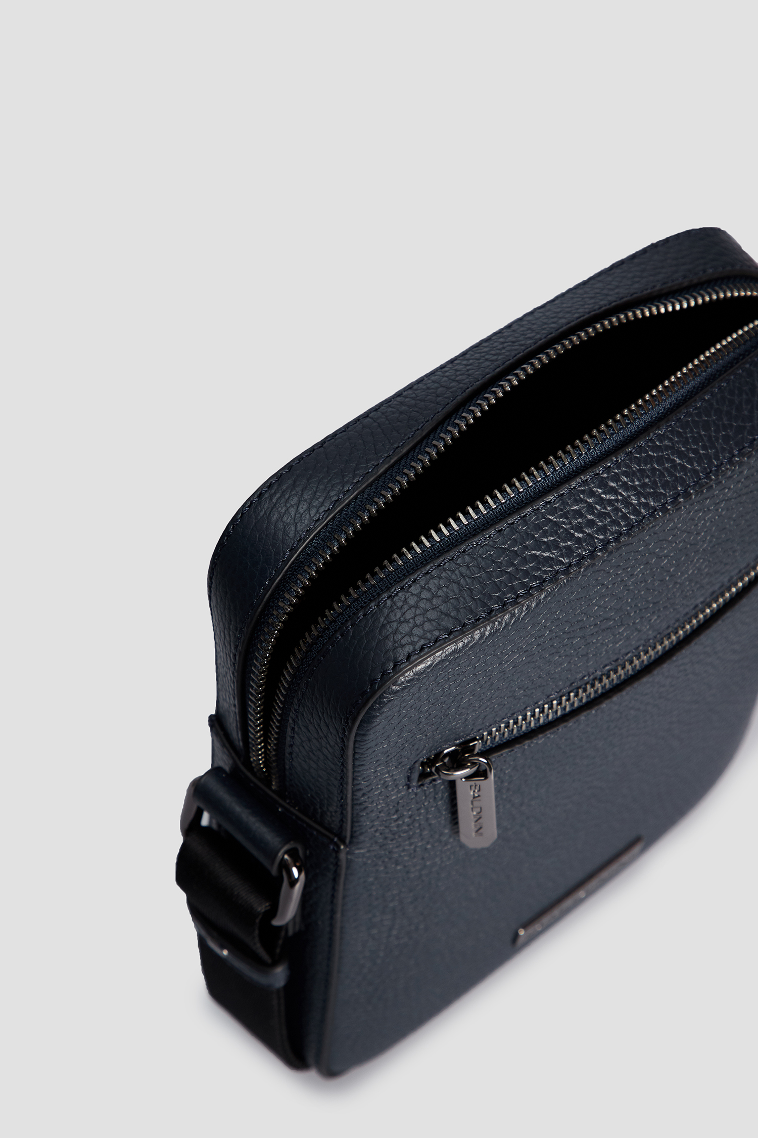 Чоловіча темно-синя шкіряна сумка BALDININI C3A002XXTORE;9906