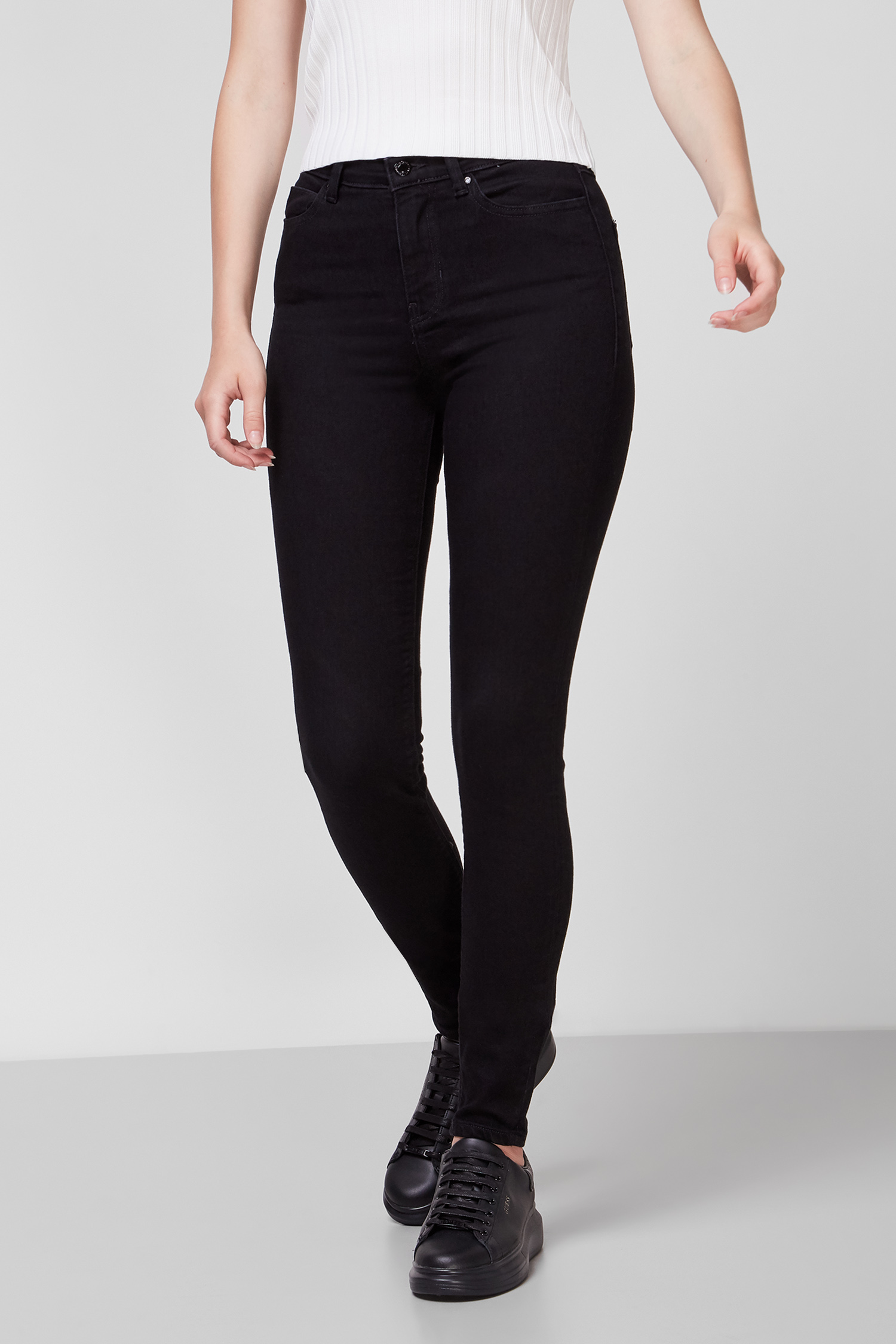 Жіночі чорні джинси Guess W1YA46.D4F51;CRB1