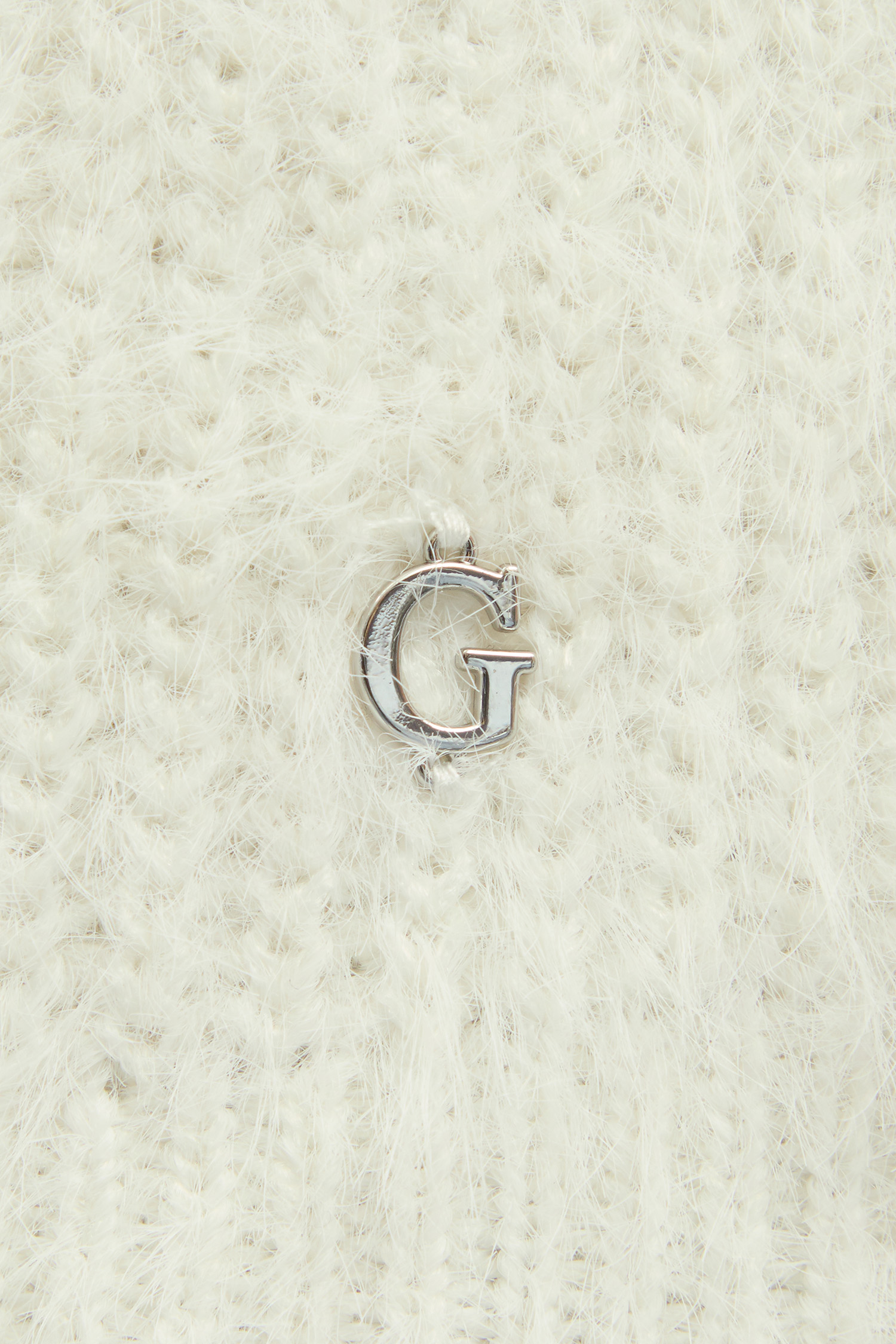 Женский белый свитер Guess W4BR25.Z3BH0;G012