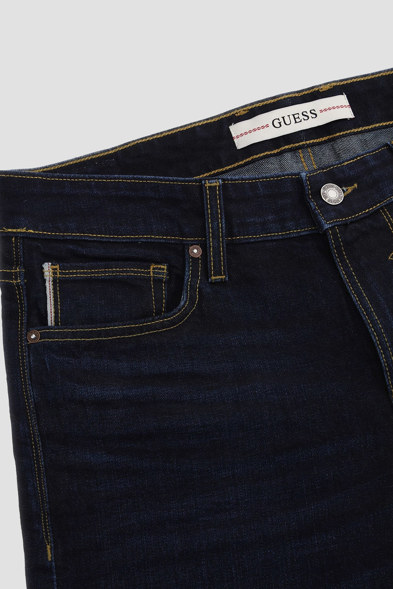 Чоловічі темно-сині джинси Guess M3BAS2.D55T1;COPT