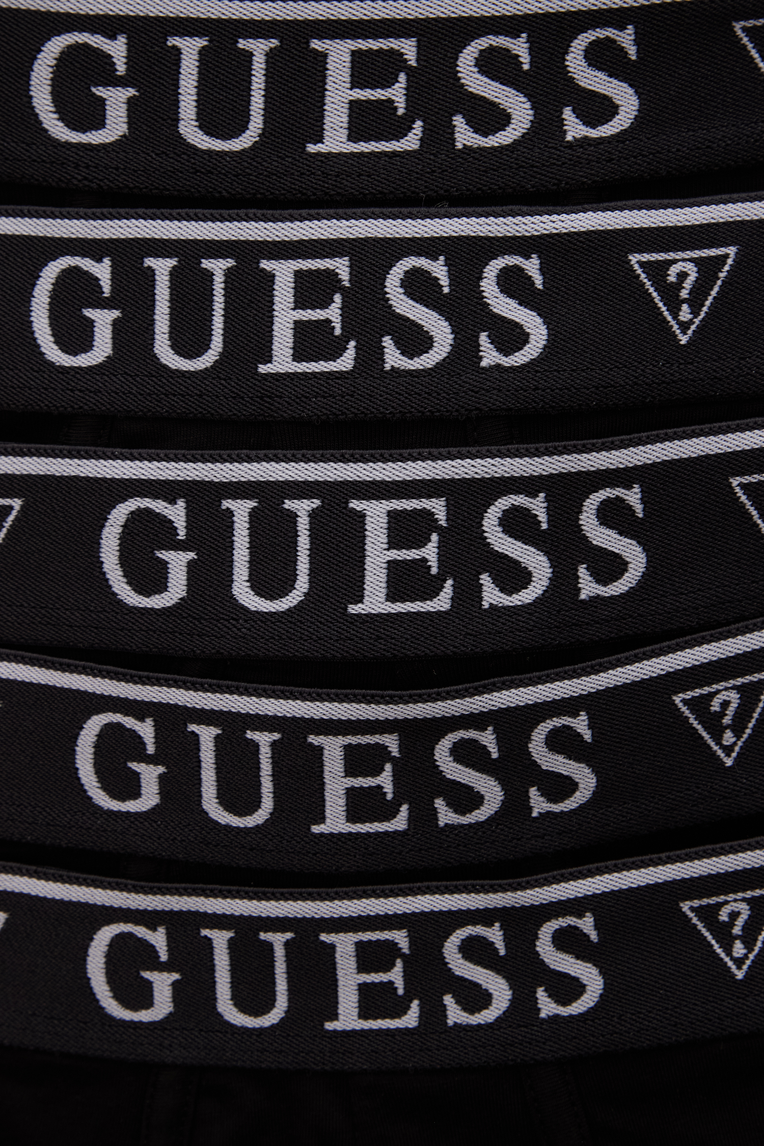 Чоловічі чорні боксери (5 шт) Guess U4YG16.K6YW1;JBLK