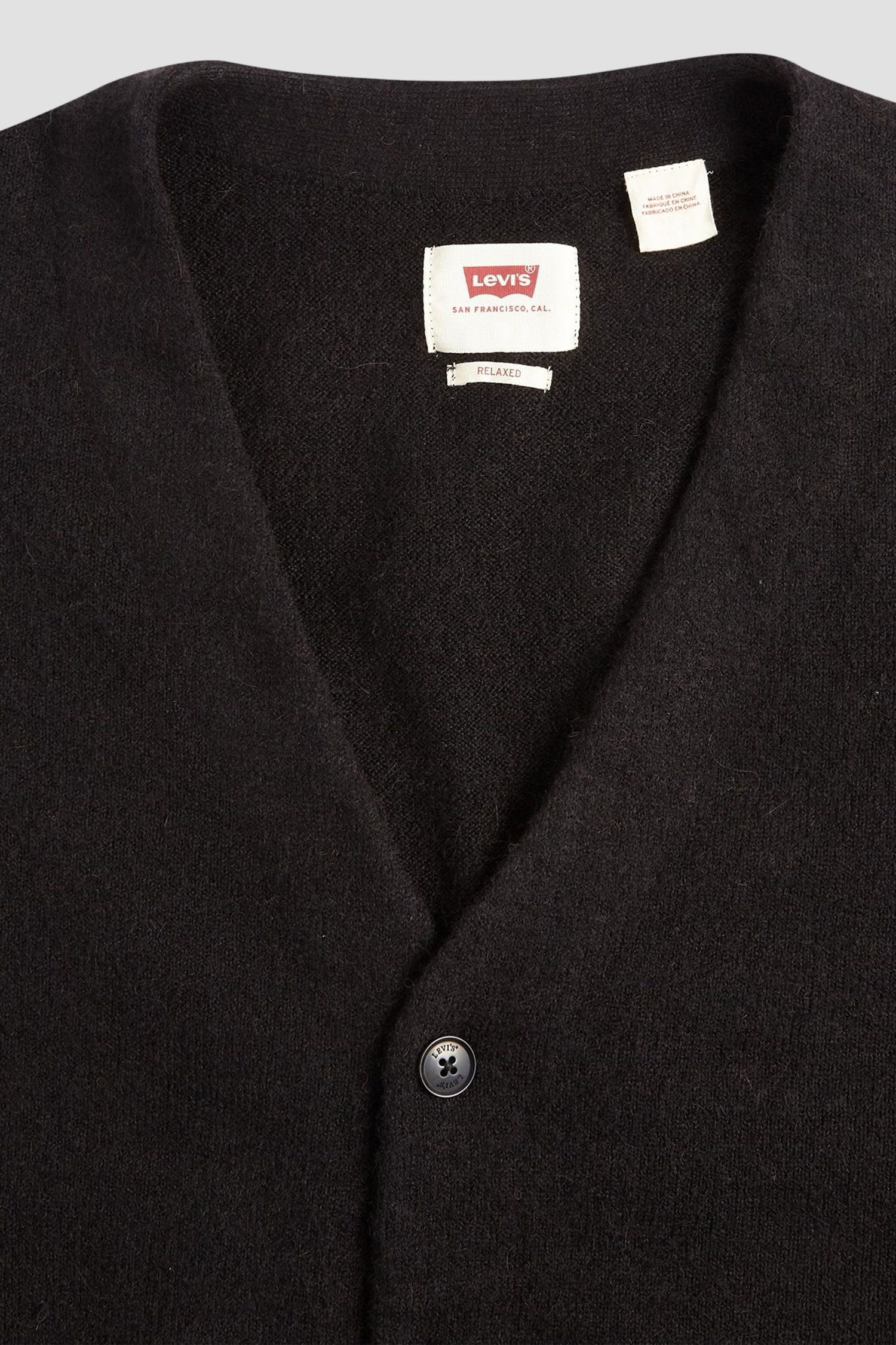 Чоловічий чорний кардиган Levi’s® A0709;0019