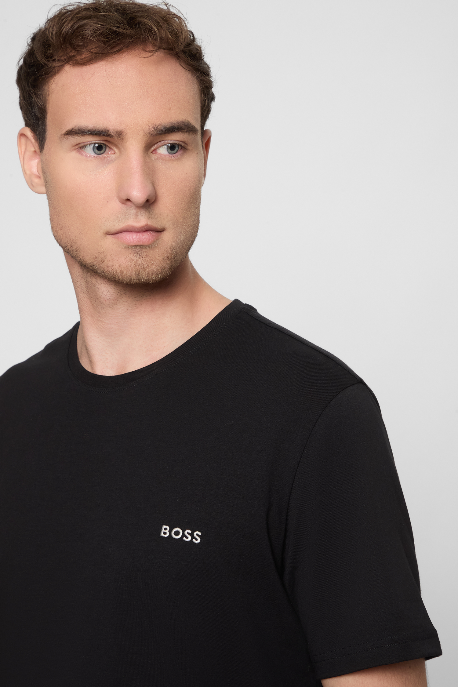 Чоловіча чорна футболка BOSS 50515391;001