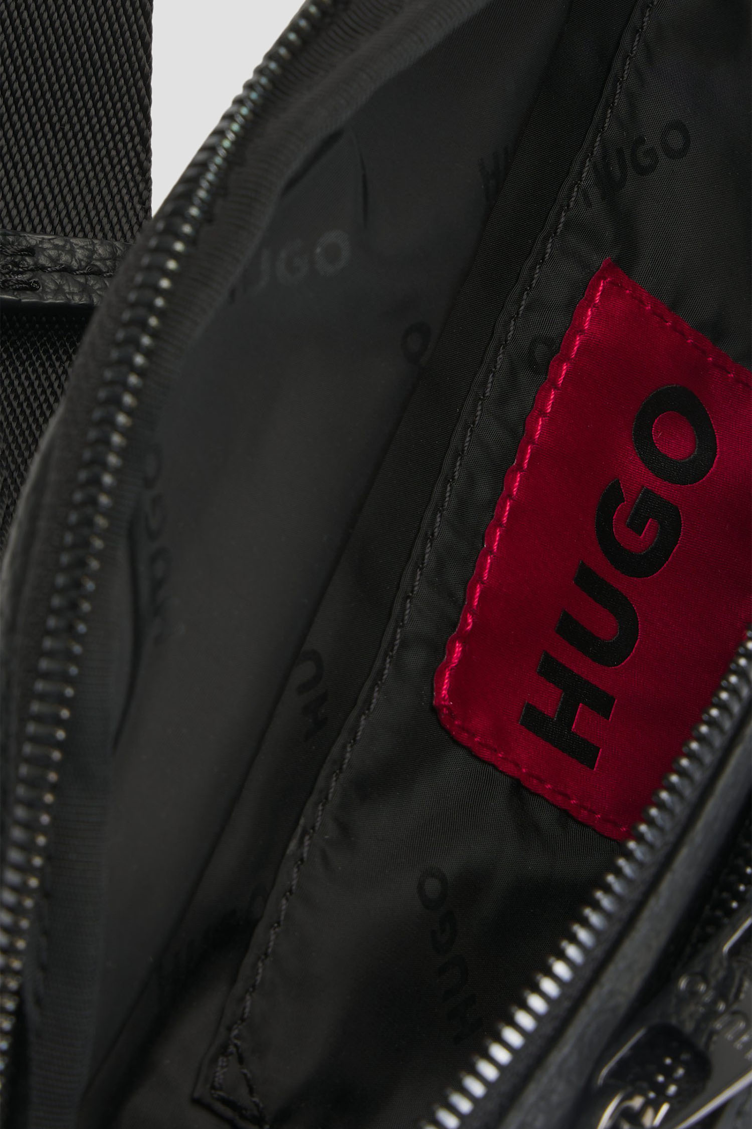 Мужская черная поясная сумка HUGO 50529463;001