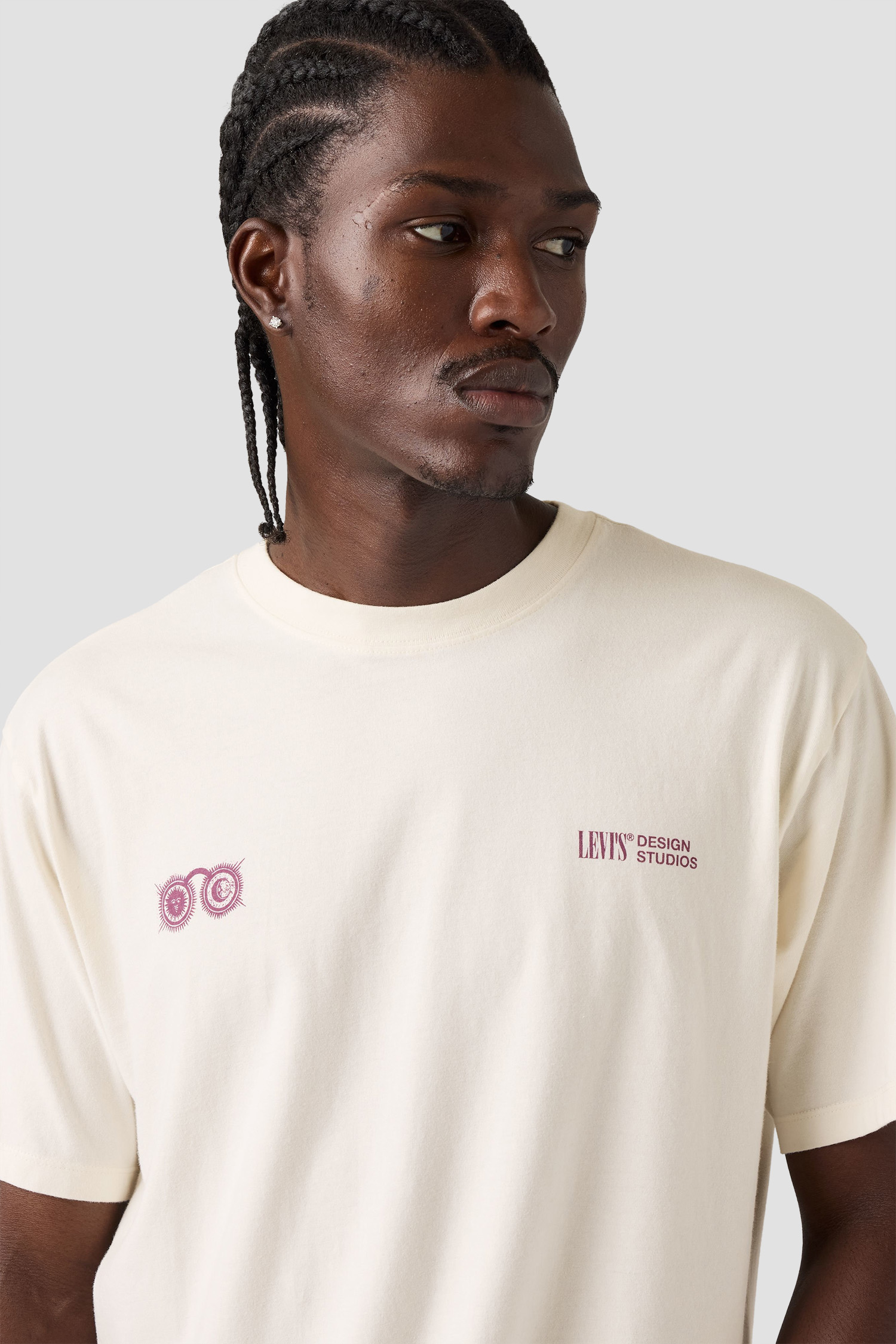 Мужская белая футболка Levi’s® 87373;0431