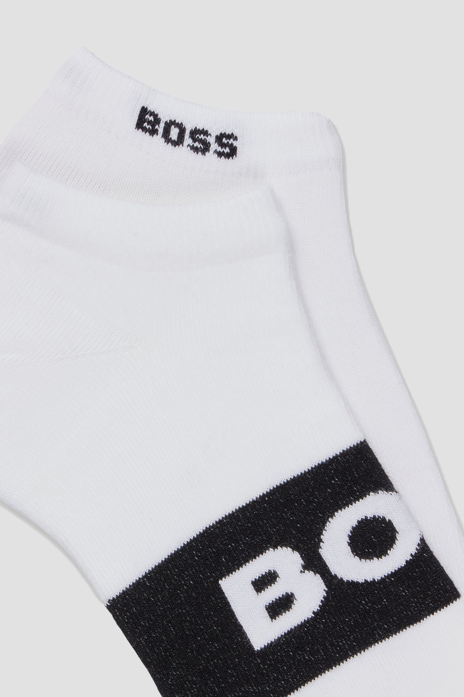 Чоловічі білі шкарпетки (2 пари) BOSS 50469720;100
