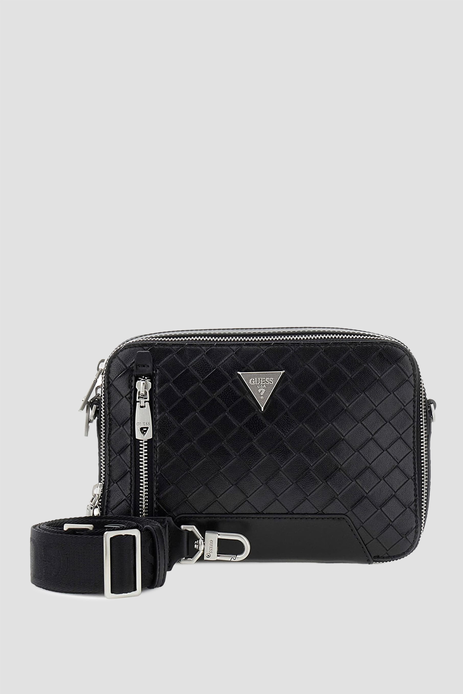 Мужская черная сумка Guess HMTOWO.P6339;BLA