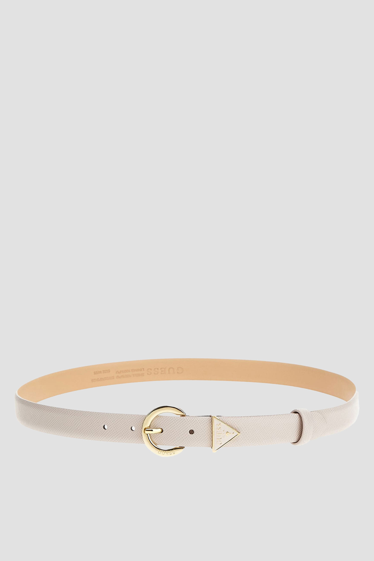 Женский белый ремень Guess BW7870.P3425;STO