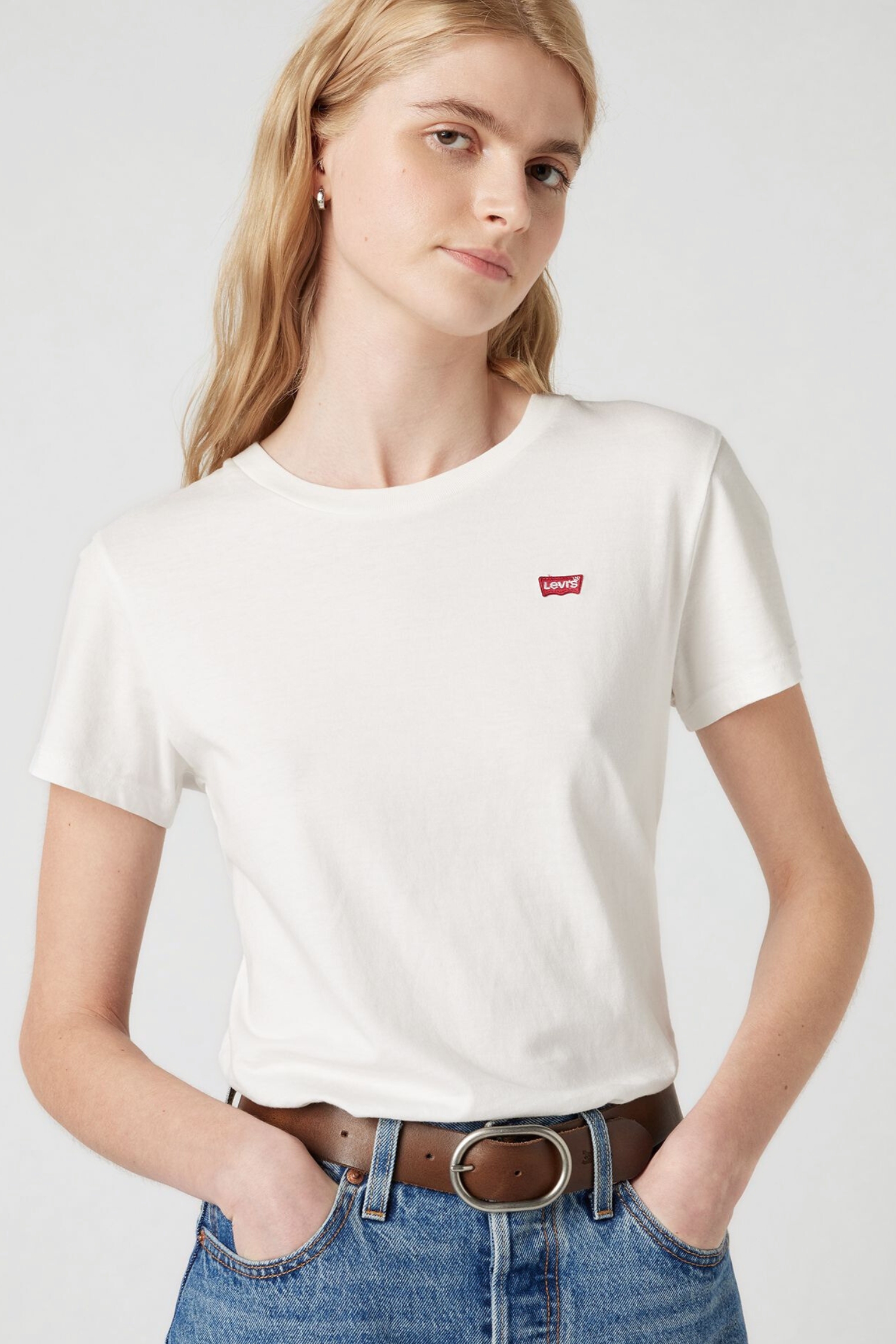 Женская белая футболка Levi’s® 39185;0006