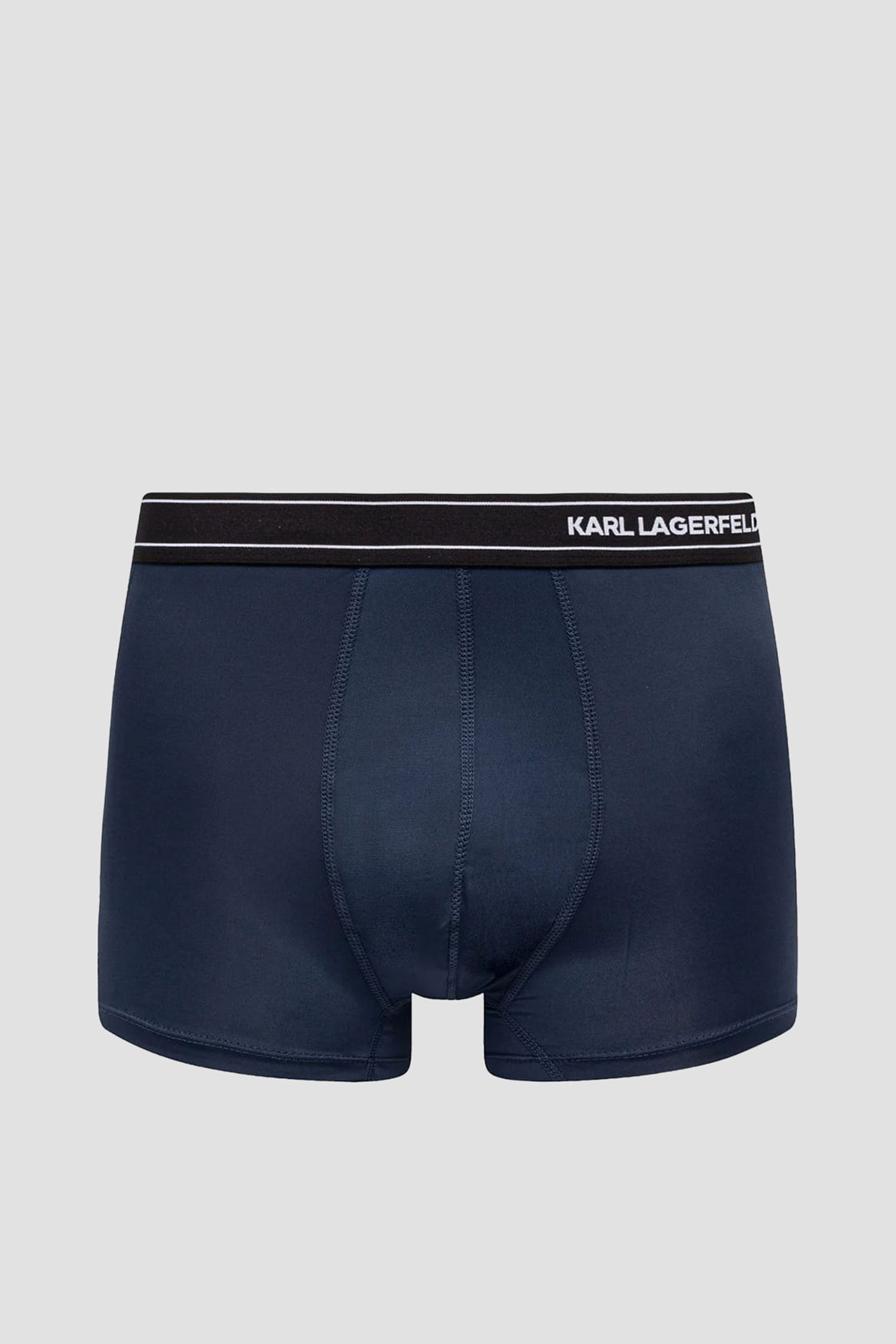 Мужские темно-синие боксеры (3 шт) Karl Lagerfeld A1M47084;360