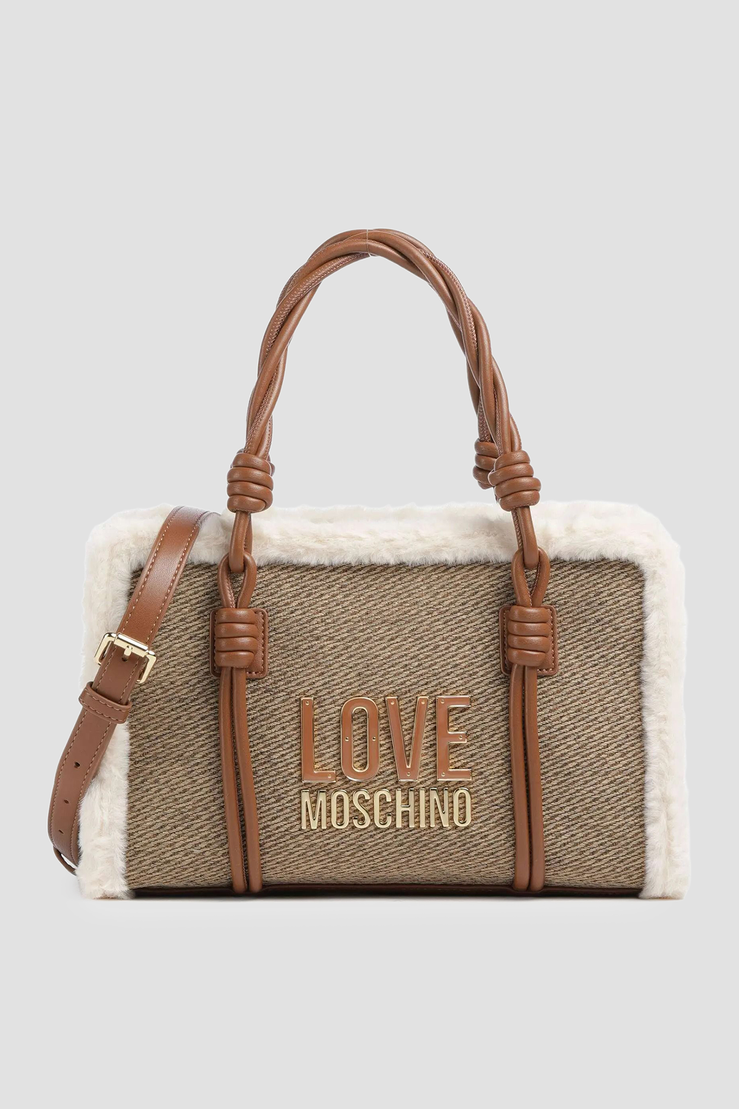 Женская бежевая сумка Moschino JC4387PP0N.KH1;20A