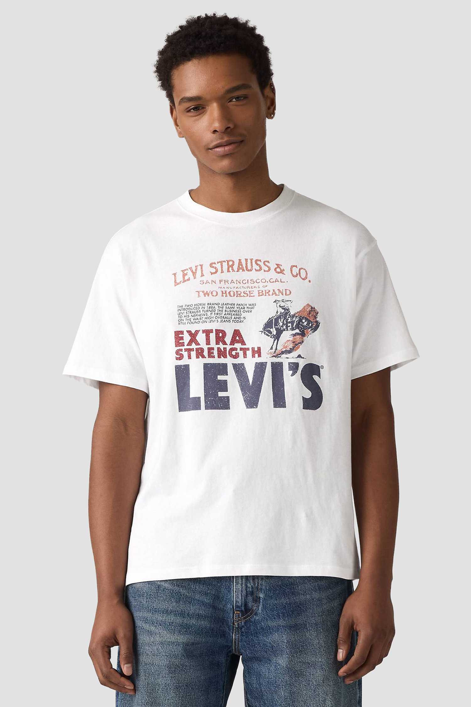 Чоловіча біла футболка Levi’s® 87373;0225