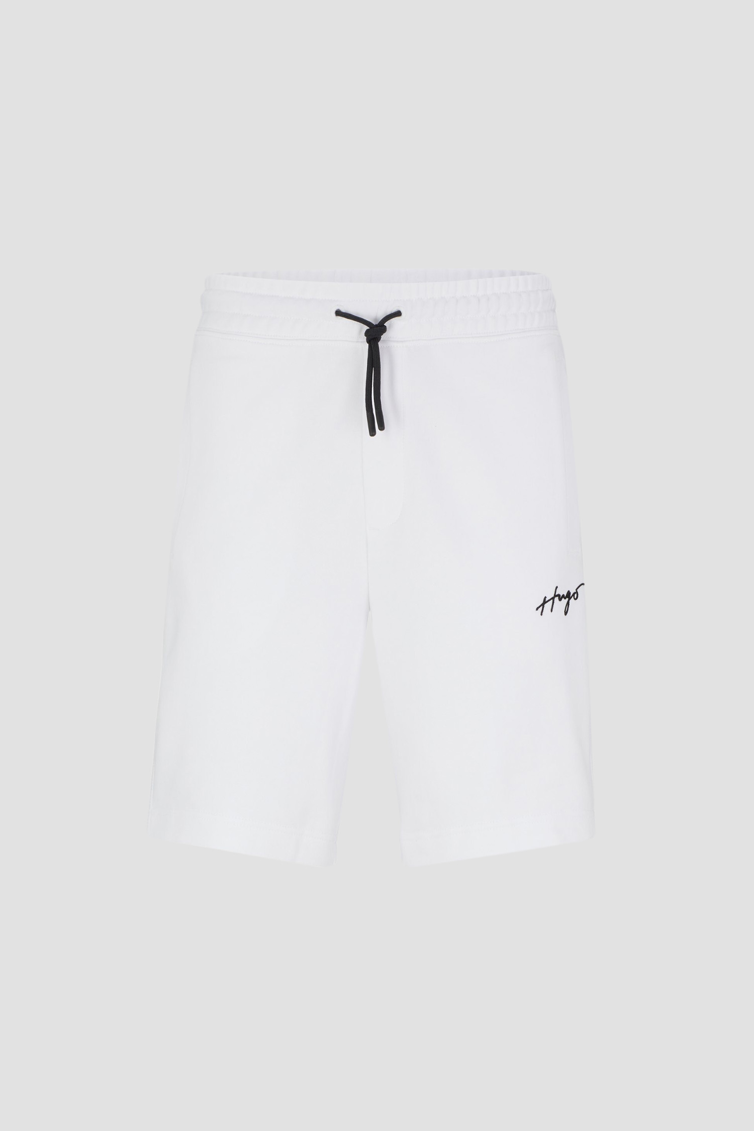 Мужские белые шорты HUGO 50486438;100