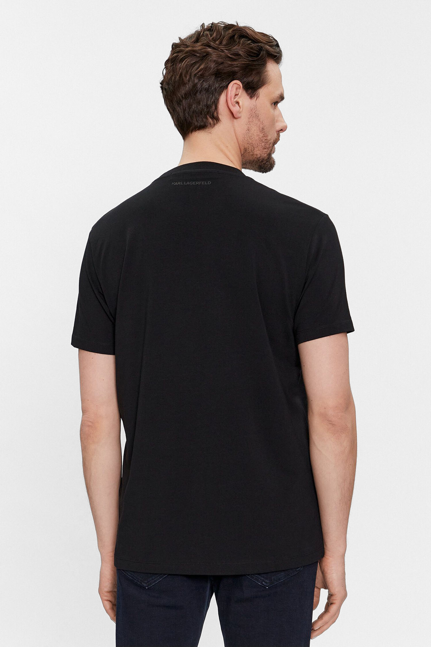 Мужская черная футболка Karl Lagerfeld 541221.755403;990