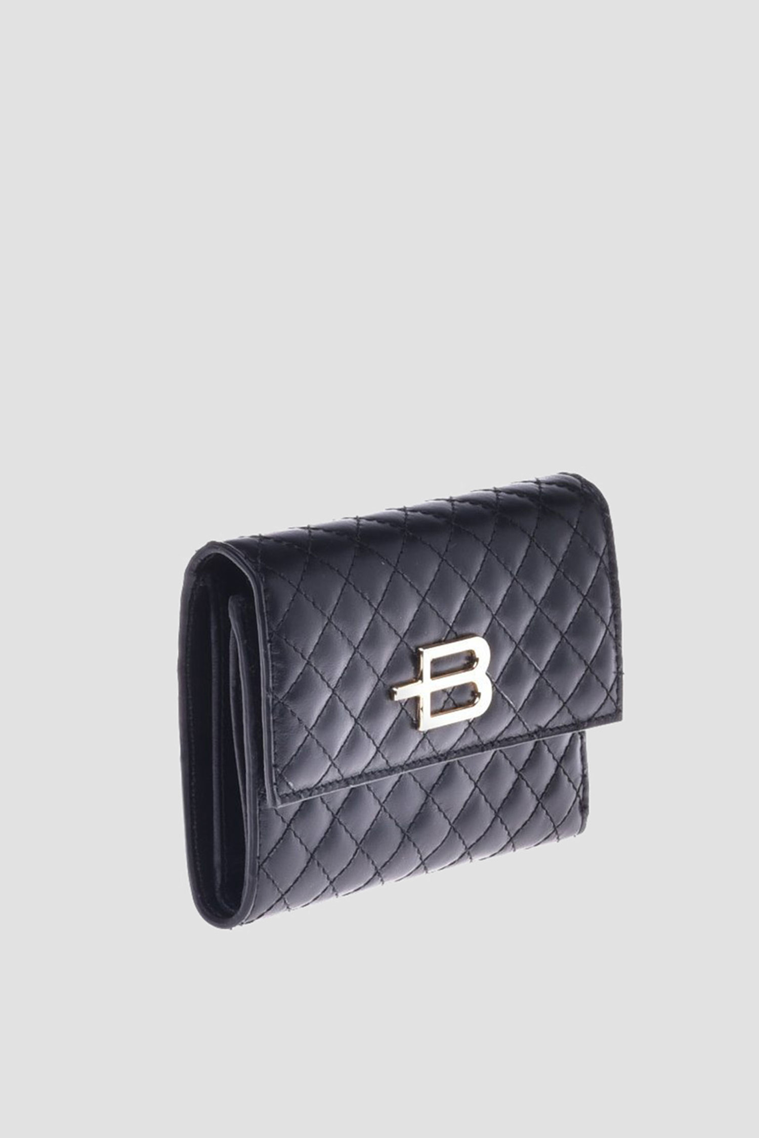 Женский черный кожаный кошелек BALDININI P3B015XXTRAP;0000