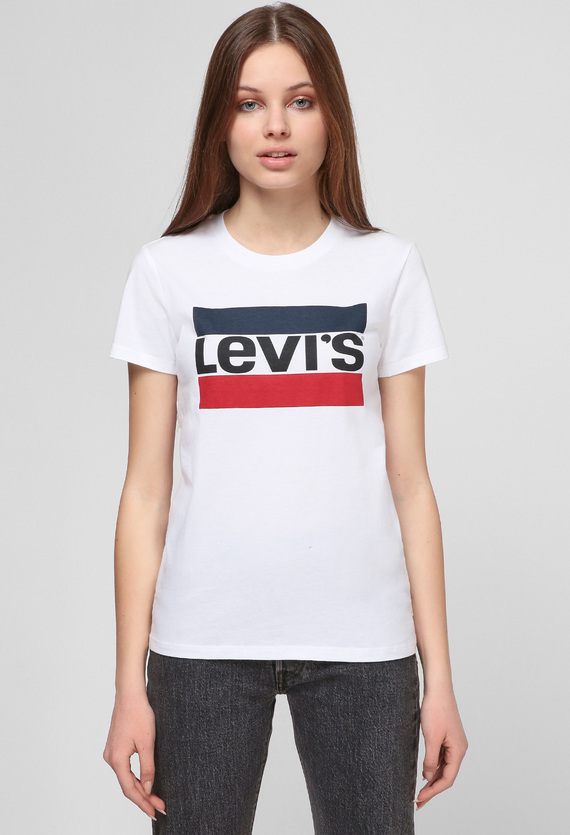 Белая футболка для девушек Levi’s® 17369;0297 — Ultrashop
