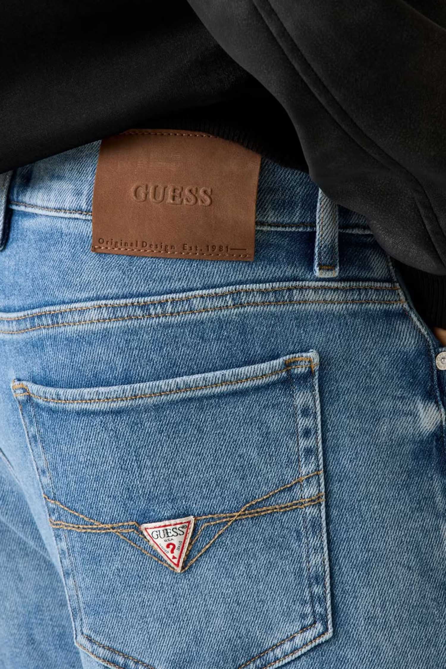 Чоловічі блакитні джинси Guess M6RA0P.D0618;C1RN